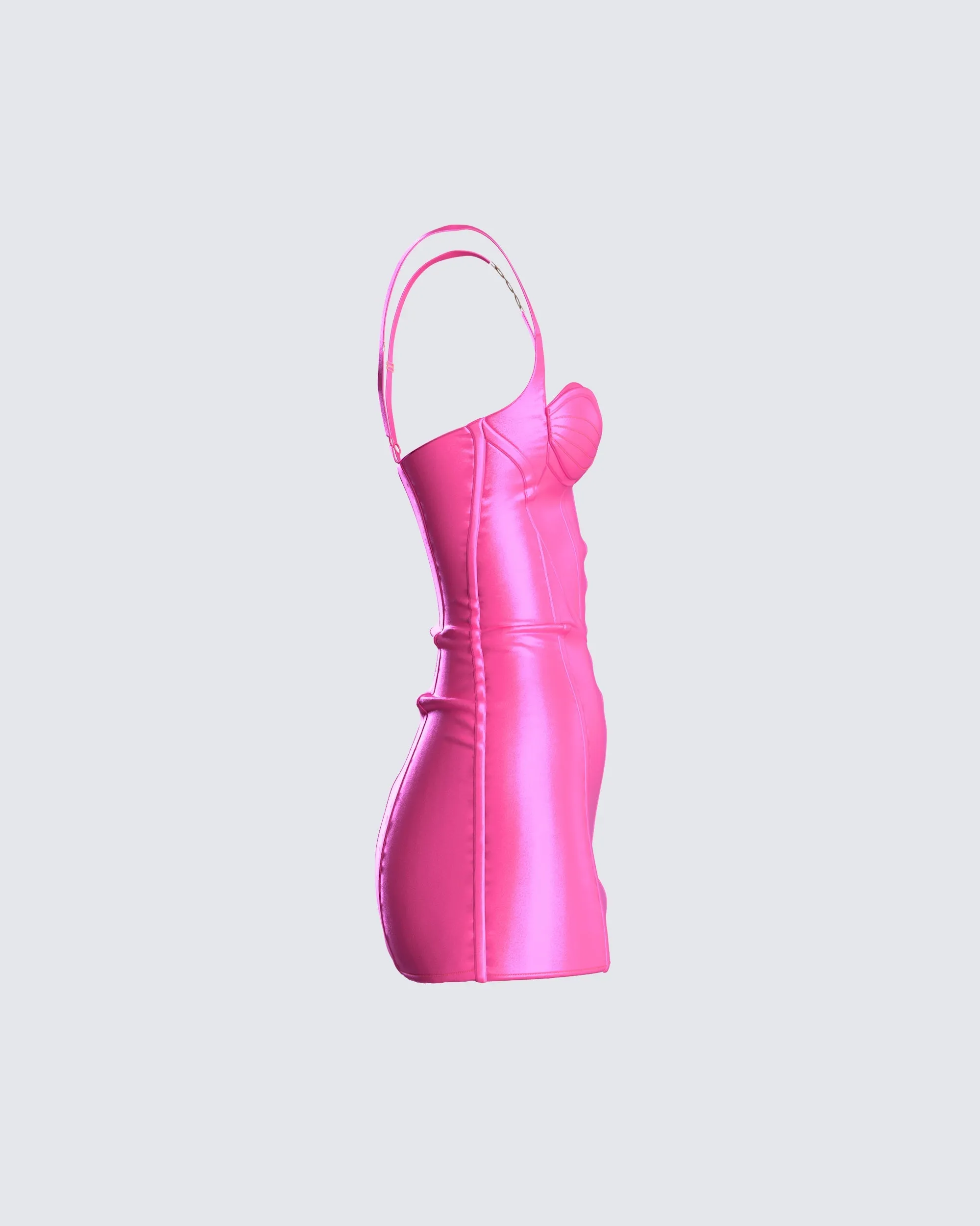 Jillian Pink Corset Dress sold by Finesse product image thumbnail 2