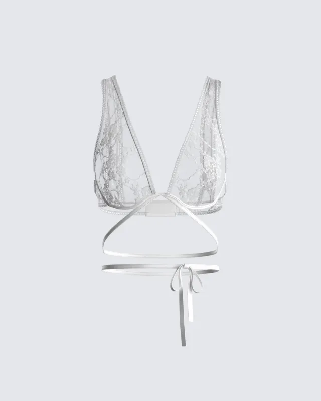 Brea Lace Bra Top sold by Finesse