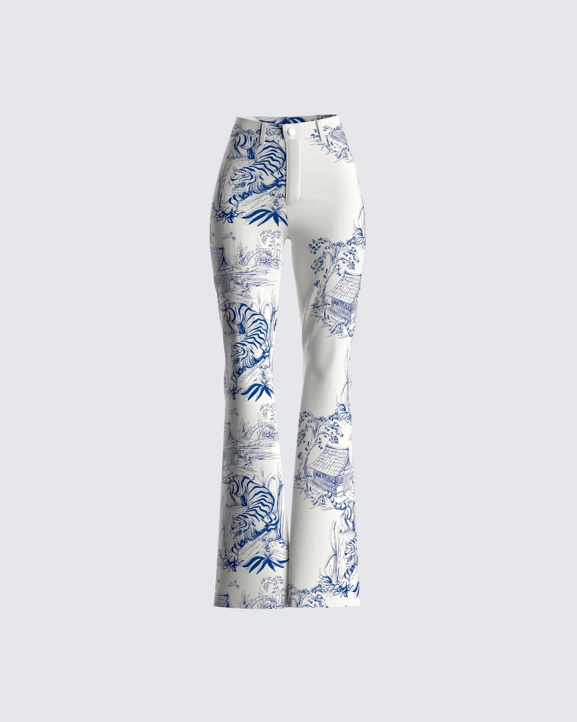 Dawn Tiger Print Pant sold by Finesse