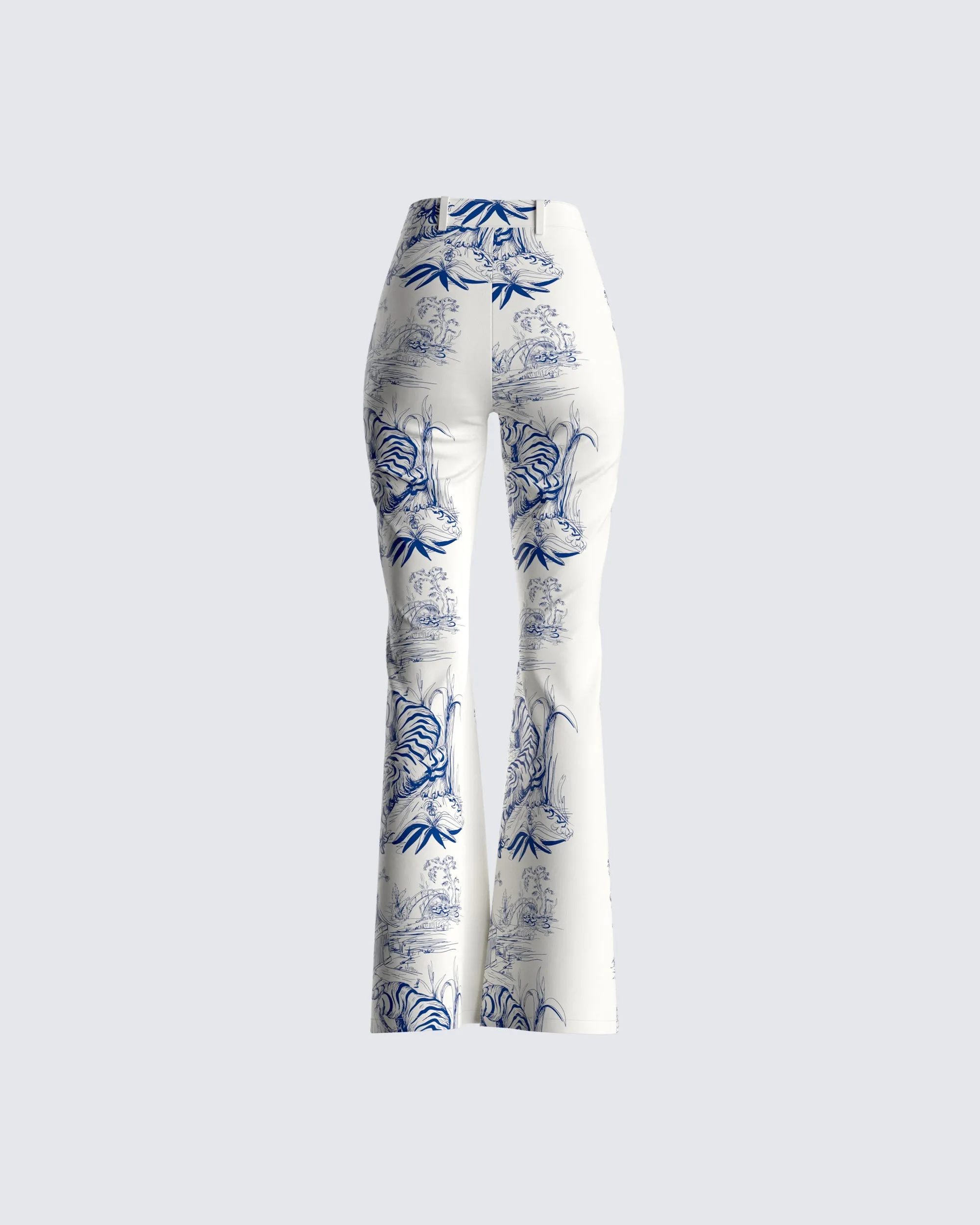 Dawn Tiger Print Pant sold by Finesse product image thumbnail 3