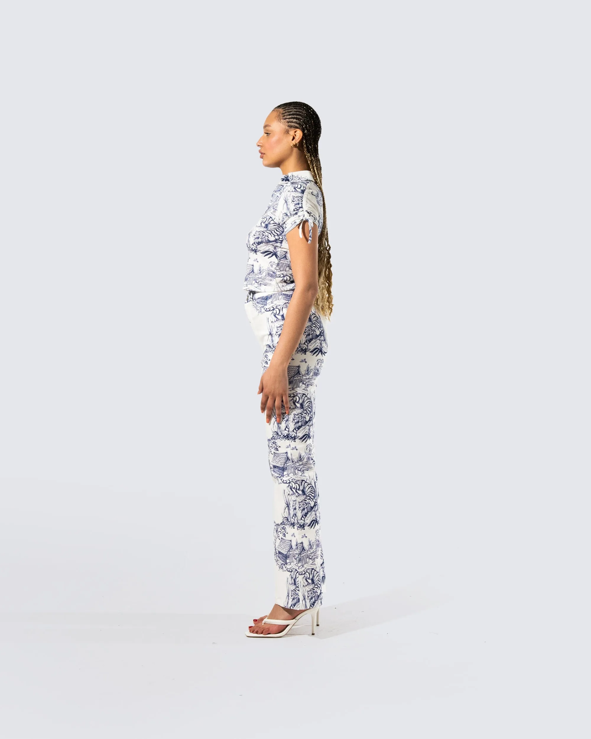 Dawn Tiger Print Pant sold by Finesse product image thumbnail 5