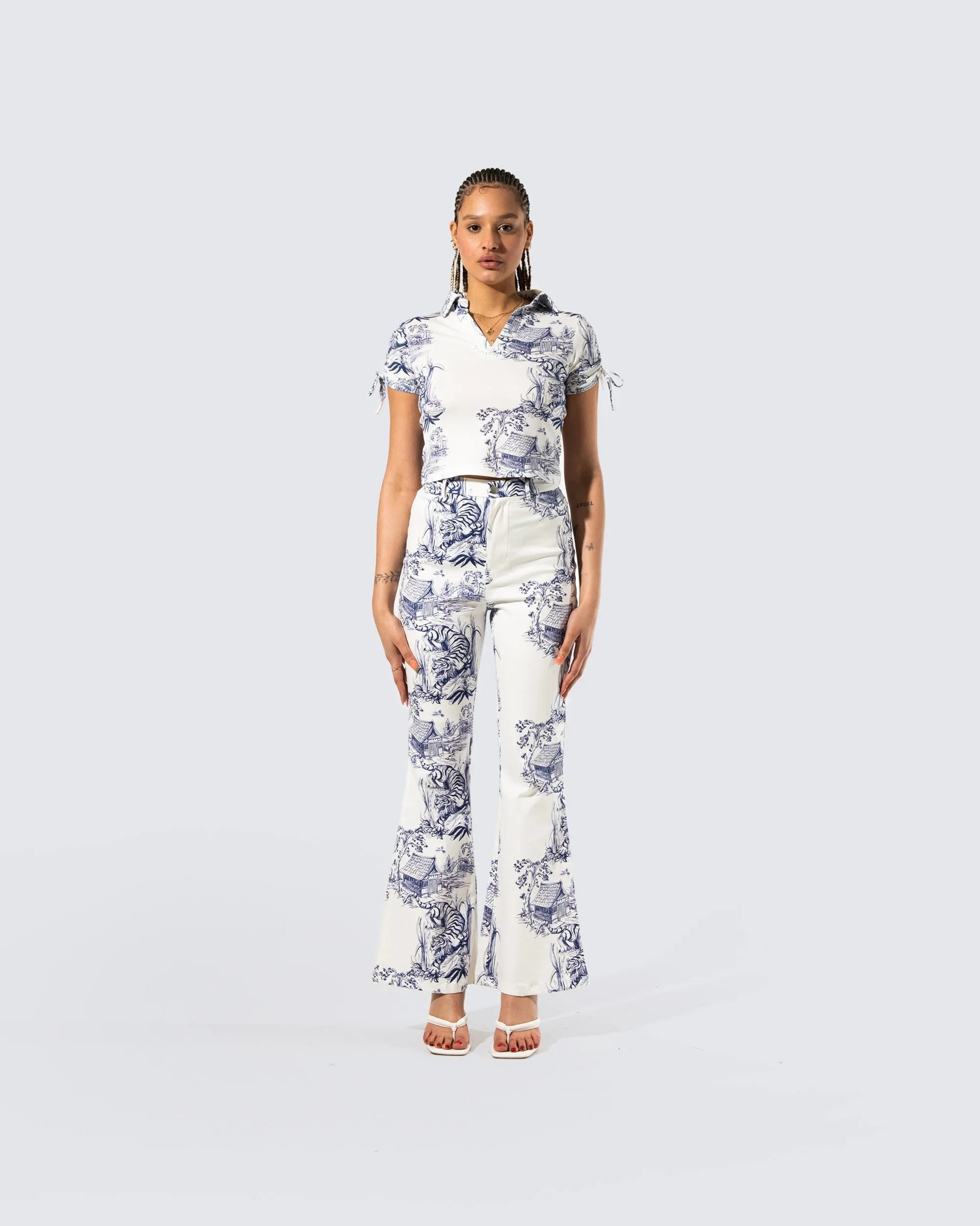Dawn Tiger Print Pant sold by Finesse product image thumbnail 4