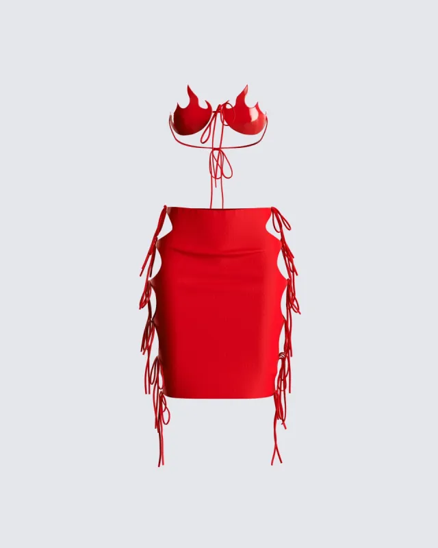 Anastasia Fire Red Set sold by Finesse