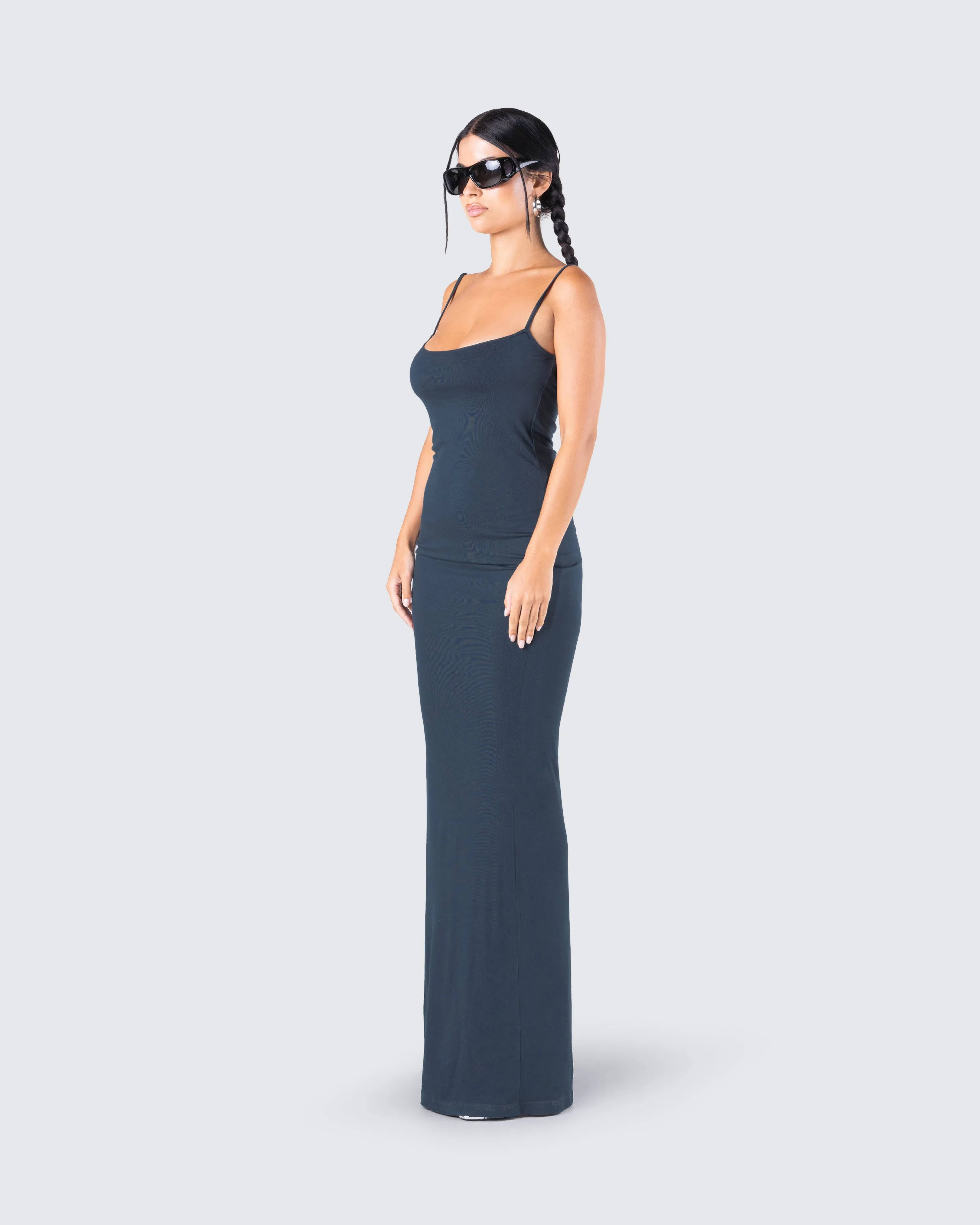 Lilibet Teal Maxi Dress sold by Finesse product image thumbnail 5