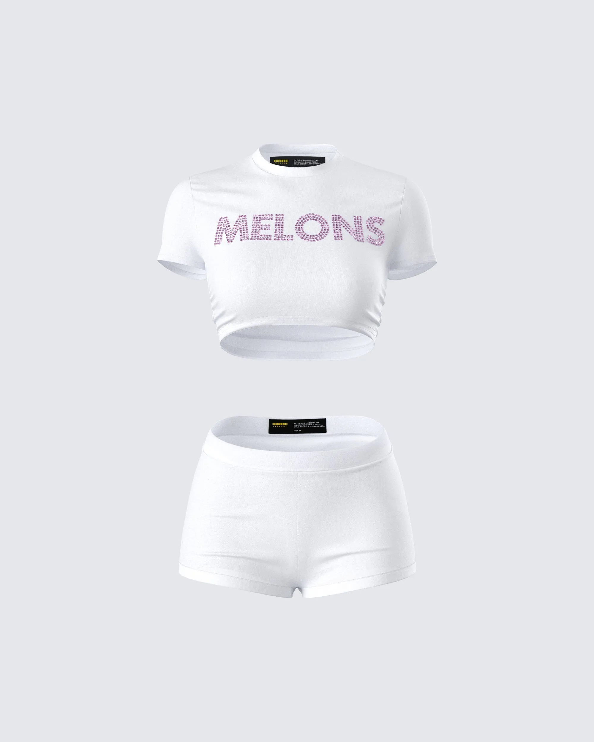 Gaia Rhinestone Graphic Set sold by Finesse