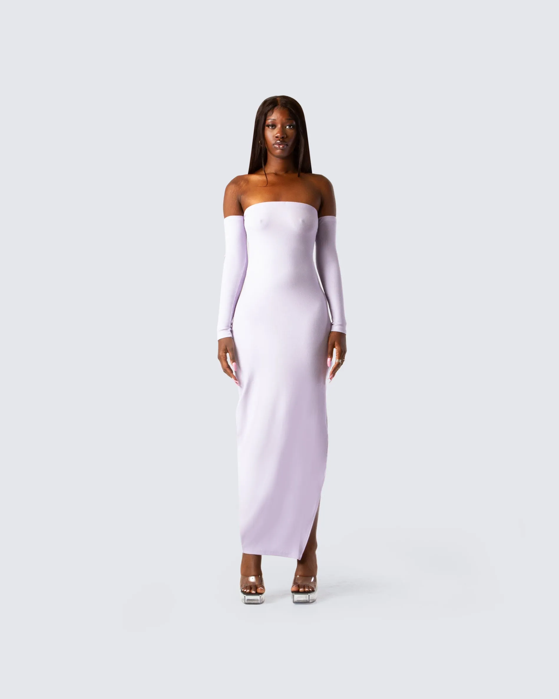 Desta Purple Maxi Dress sold by Finesse product image thumbnail 4