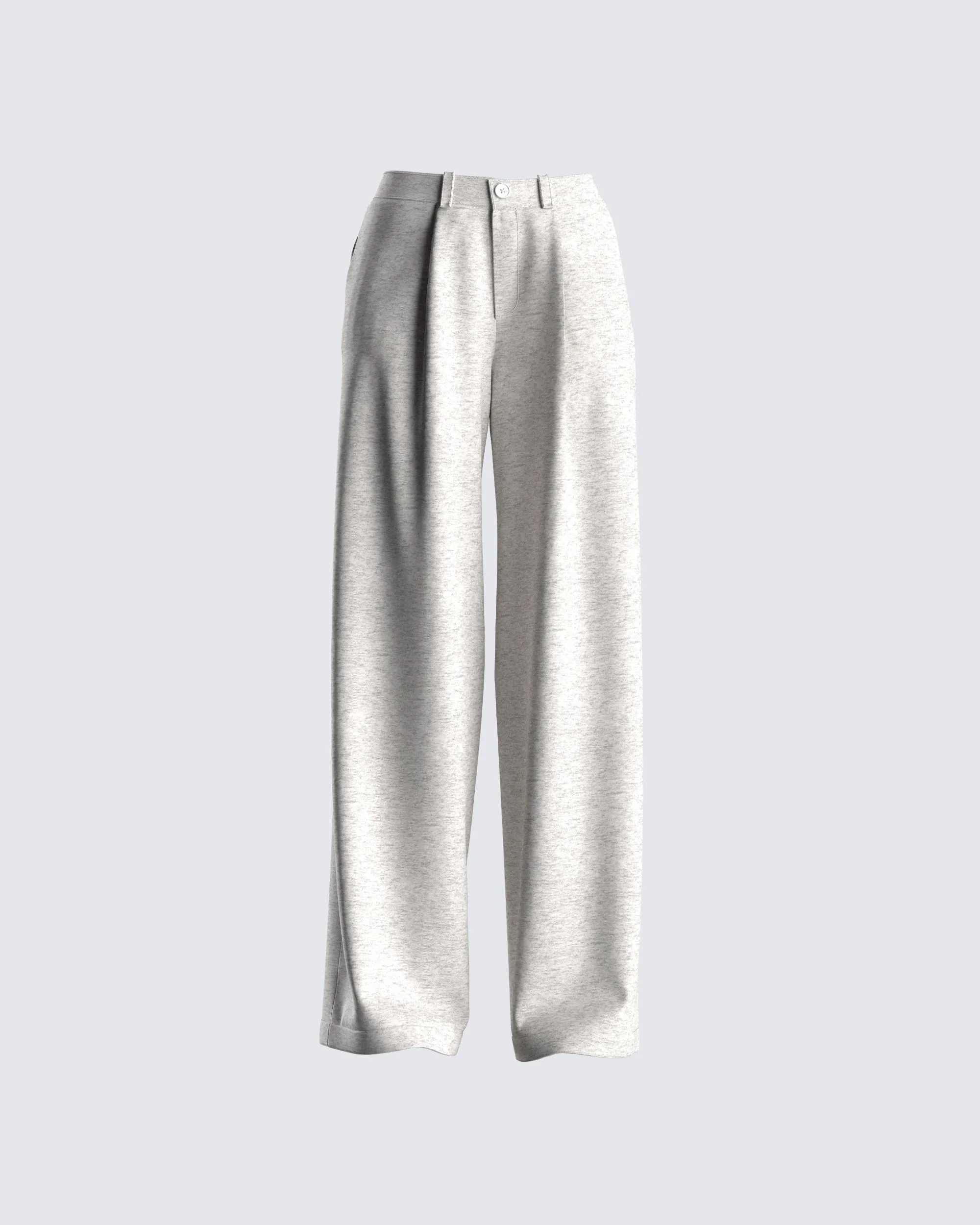 Nita Grey Heather Jersey Pant sold by Finesse
