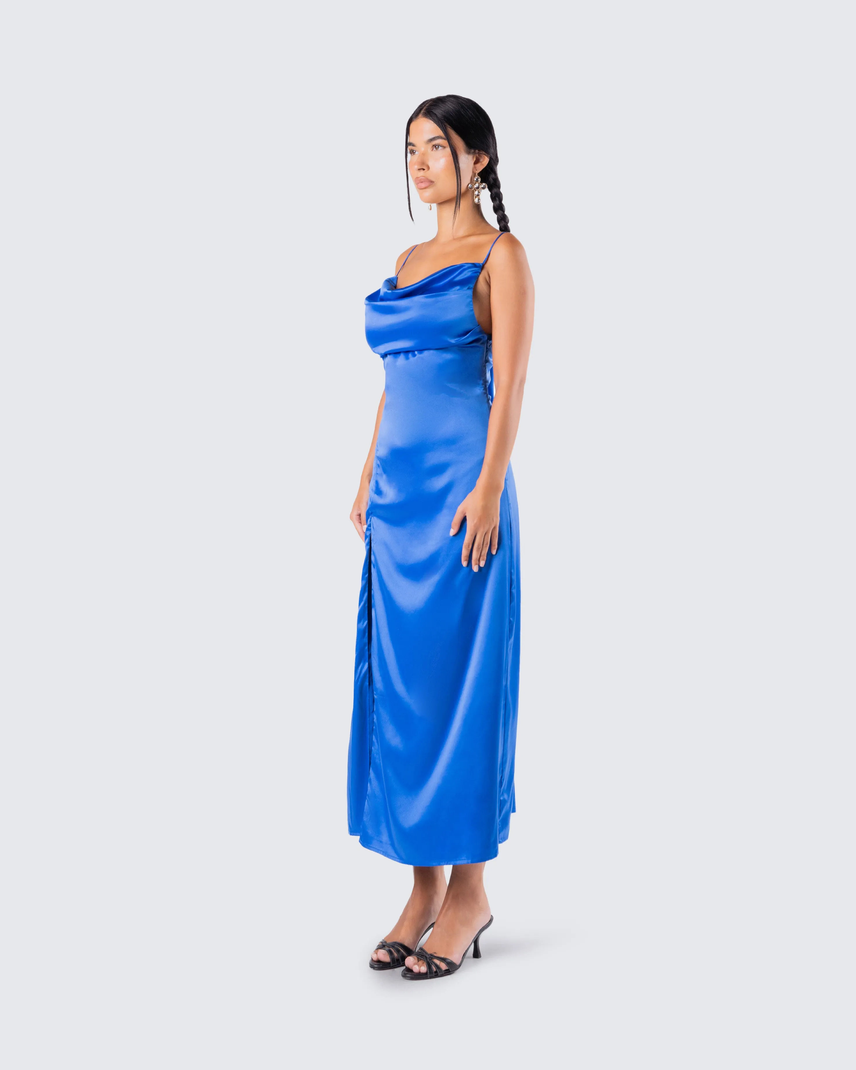 Celeste Satin Midi Dress sold by Finesse product image thumbnail 5
