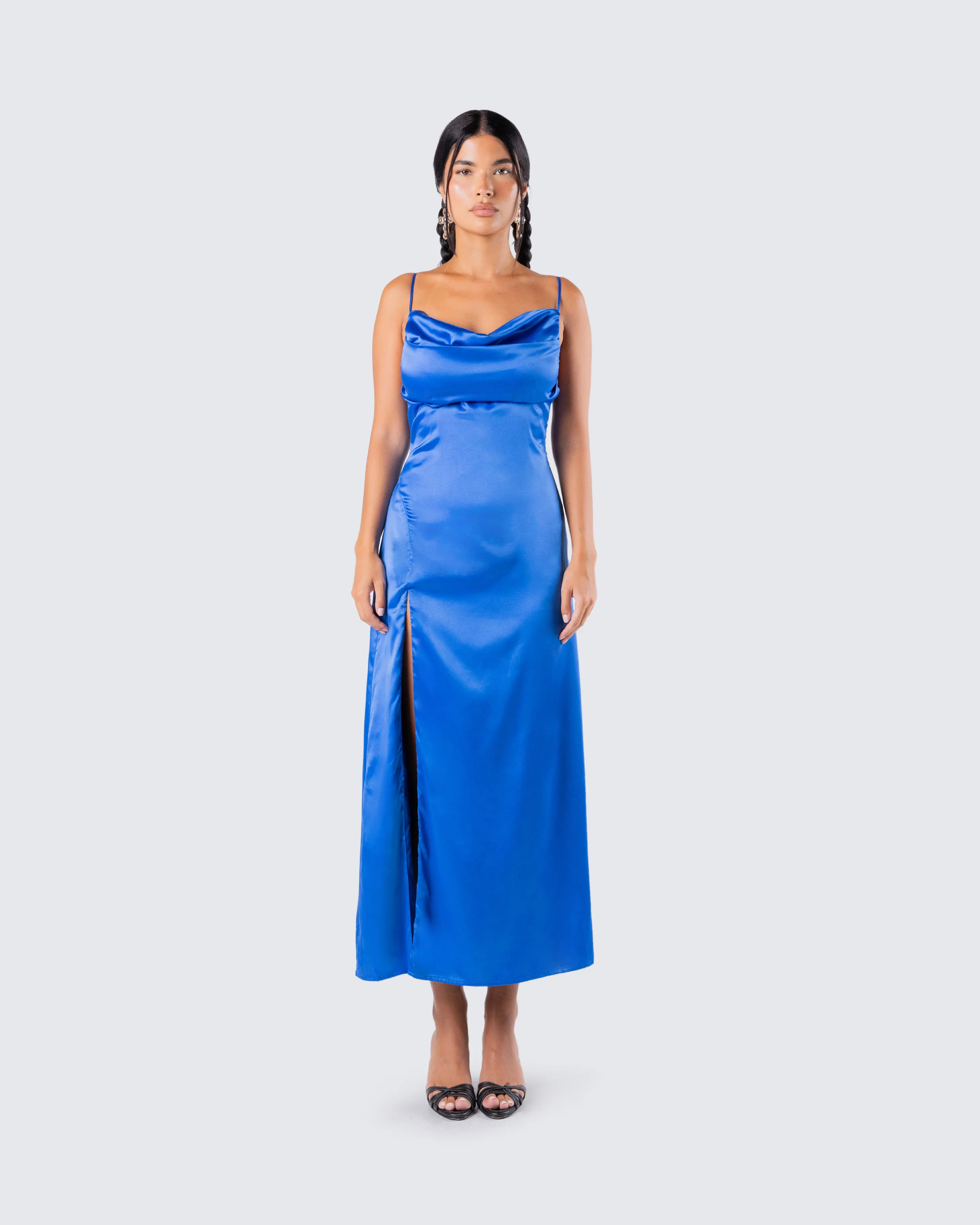 Celeste Satin Midi Dress sold by Finesse product image thumbnail 4