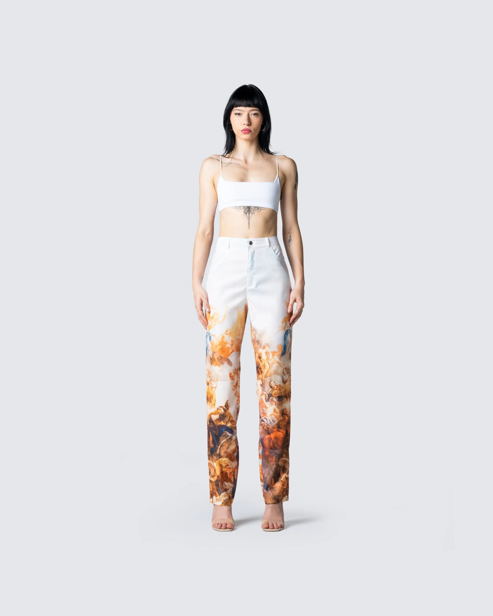 Tate Renaissance Print Pant sold by Finesse product image thumbnail 4