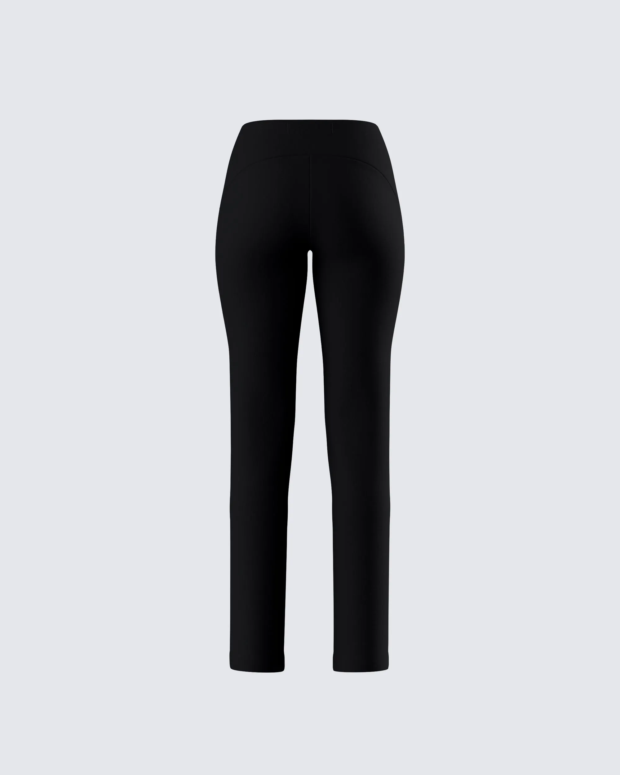 Bronte Black Ponte High Rise Pant sold by Finesse product image thumbnail 3