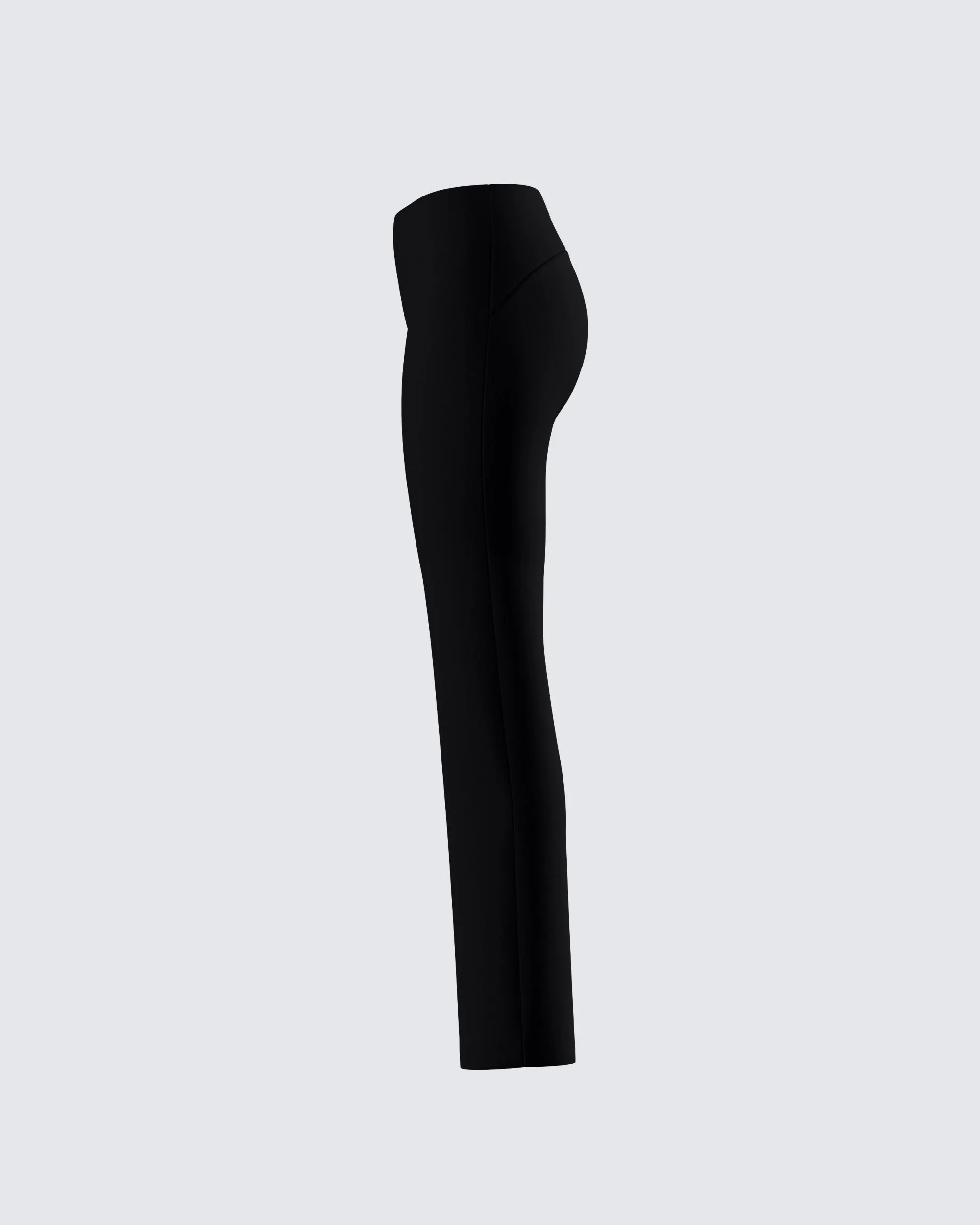 Bronte Black Ponte High Rise Pant sold by Finesse product image thumbnail 2