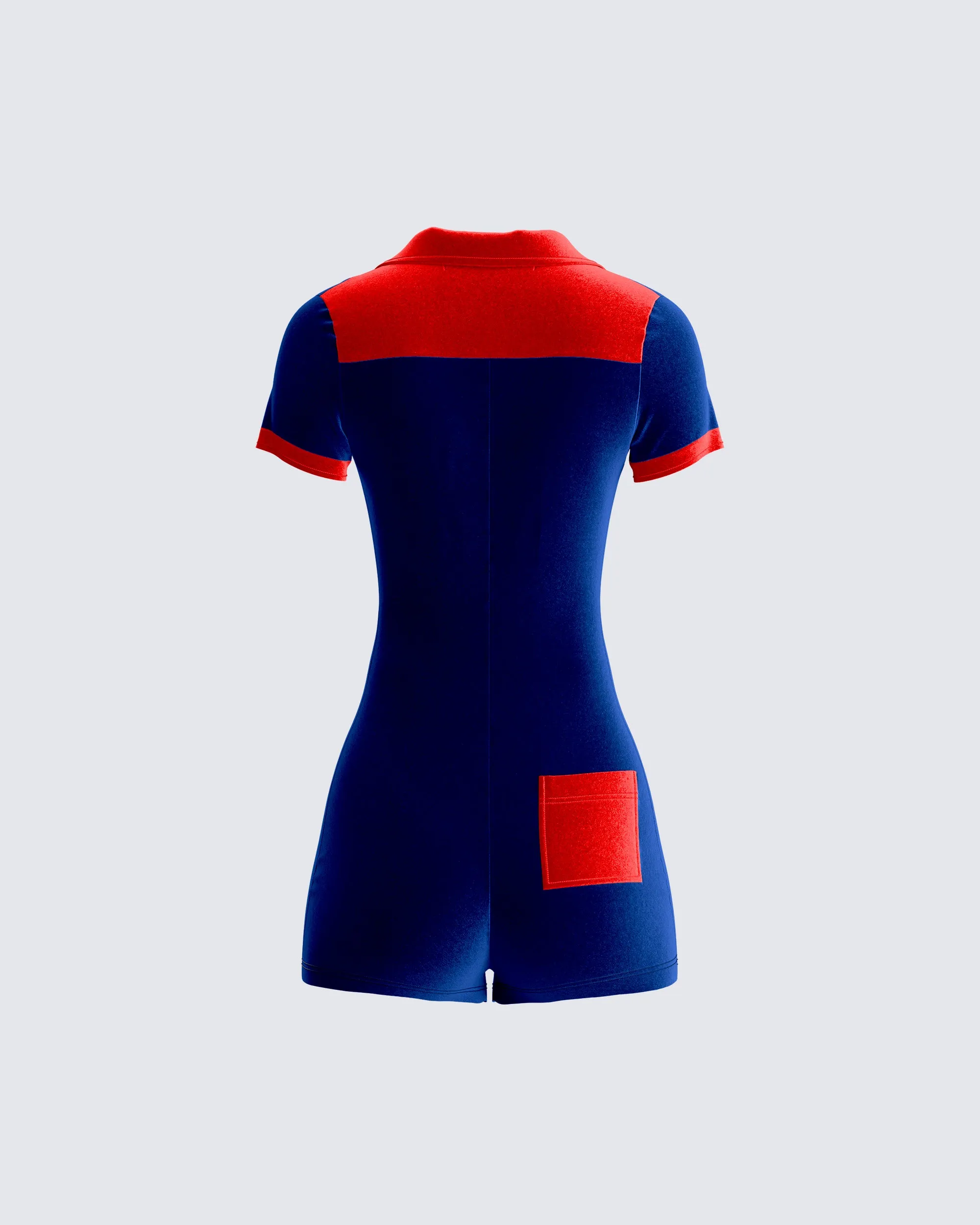 Johana Multi Velvet Mini Romper sold by Finesse product image thumbnail 3