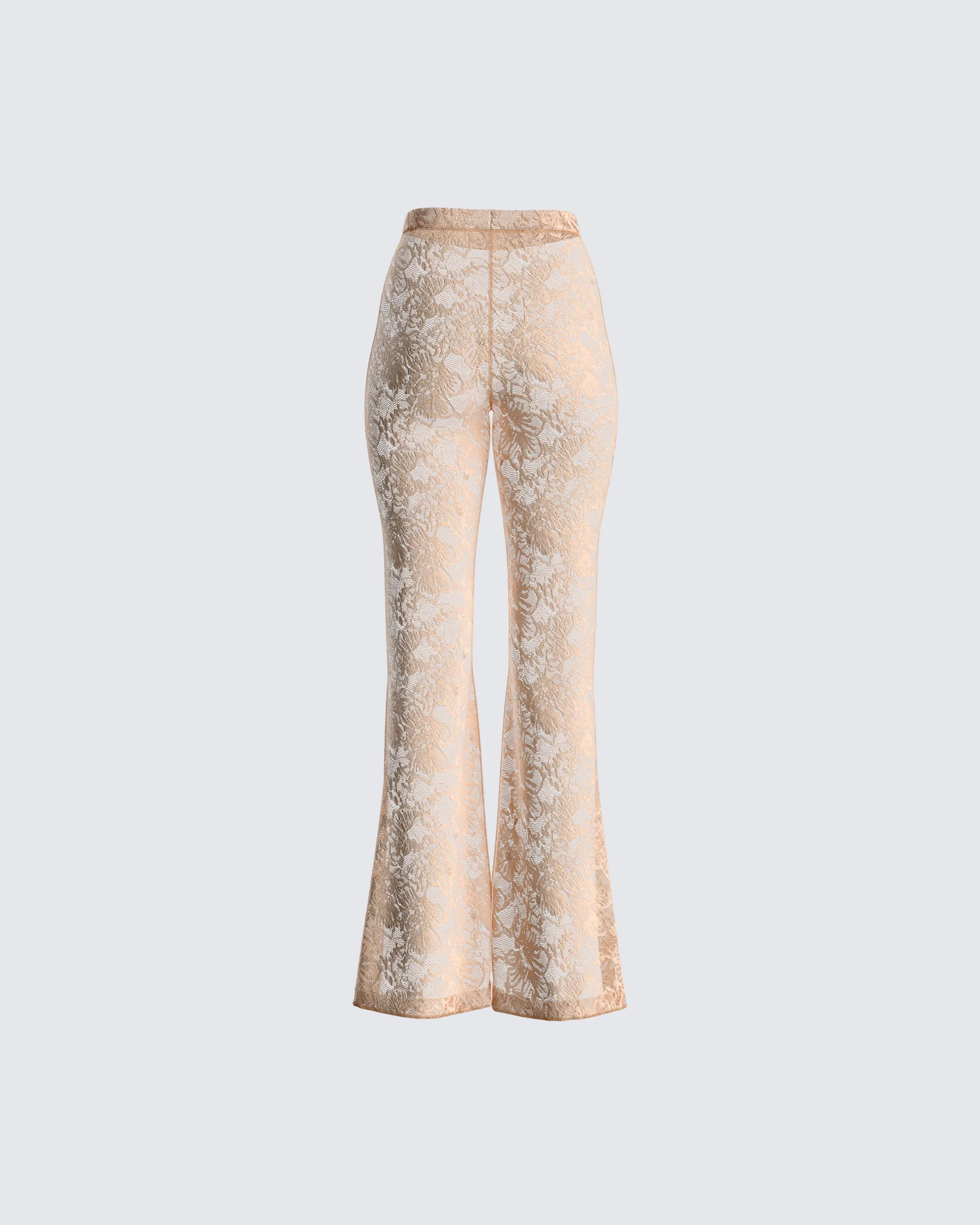 Yuri Peach Lace Pant sold by Finesse product image thumbnail 3