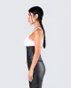Vanya Black Compression Corset Top sold by Finesse