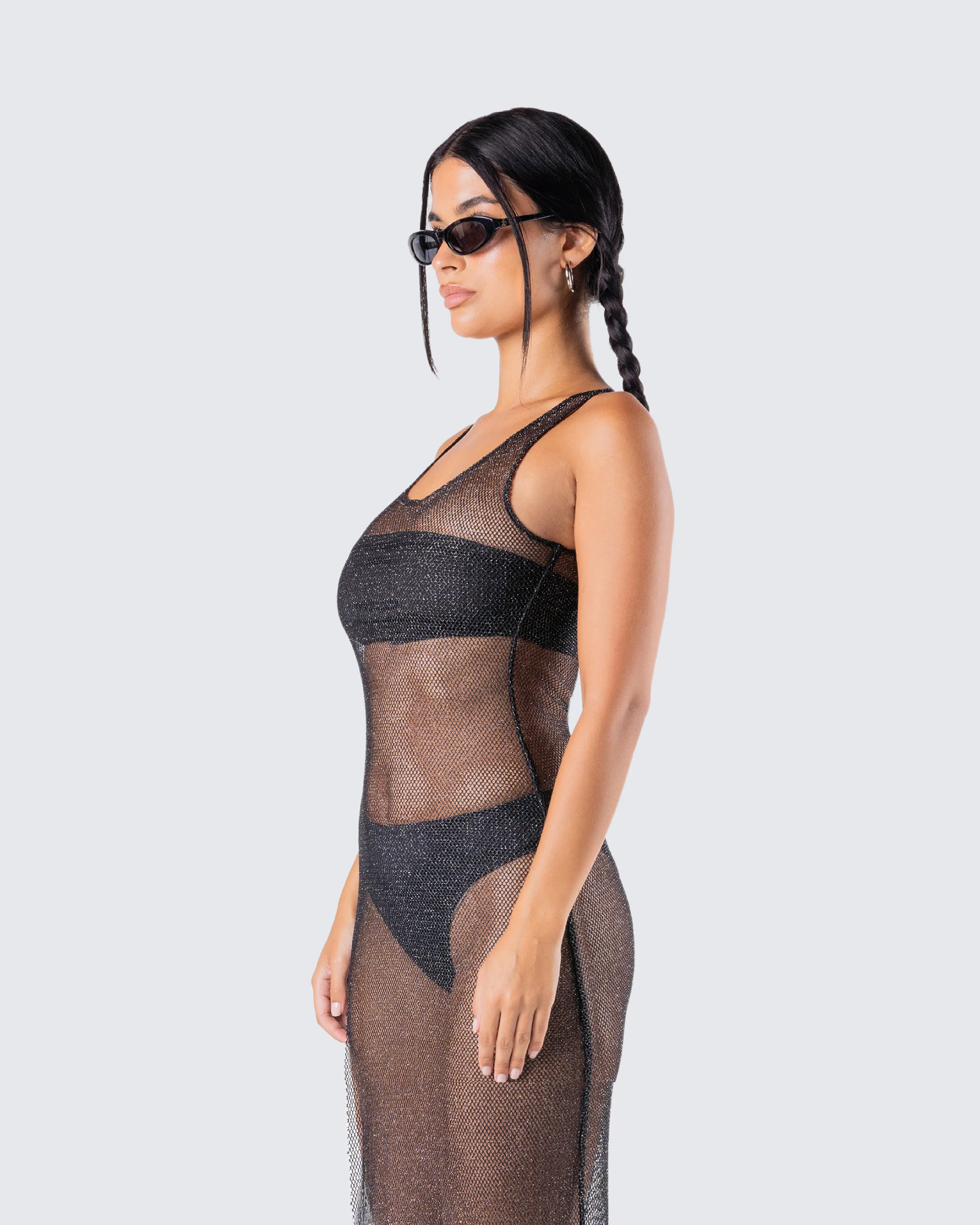 Mirla Black Jersey Bandeau Top sold by Finesse product image thumbnail 5