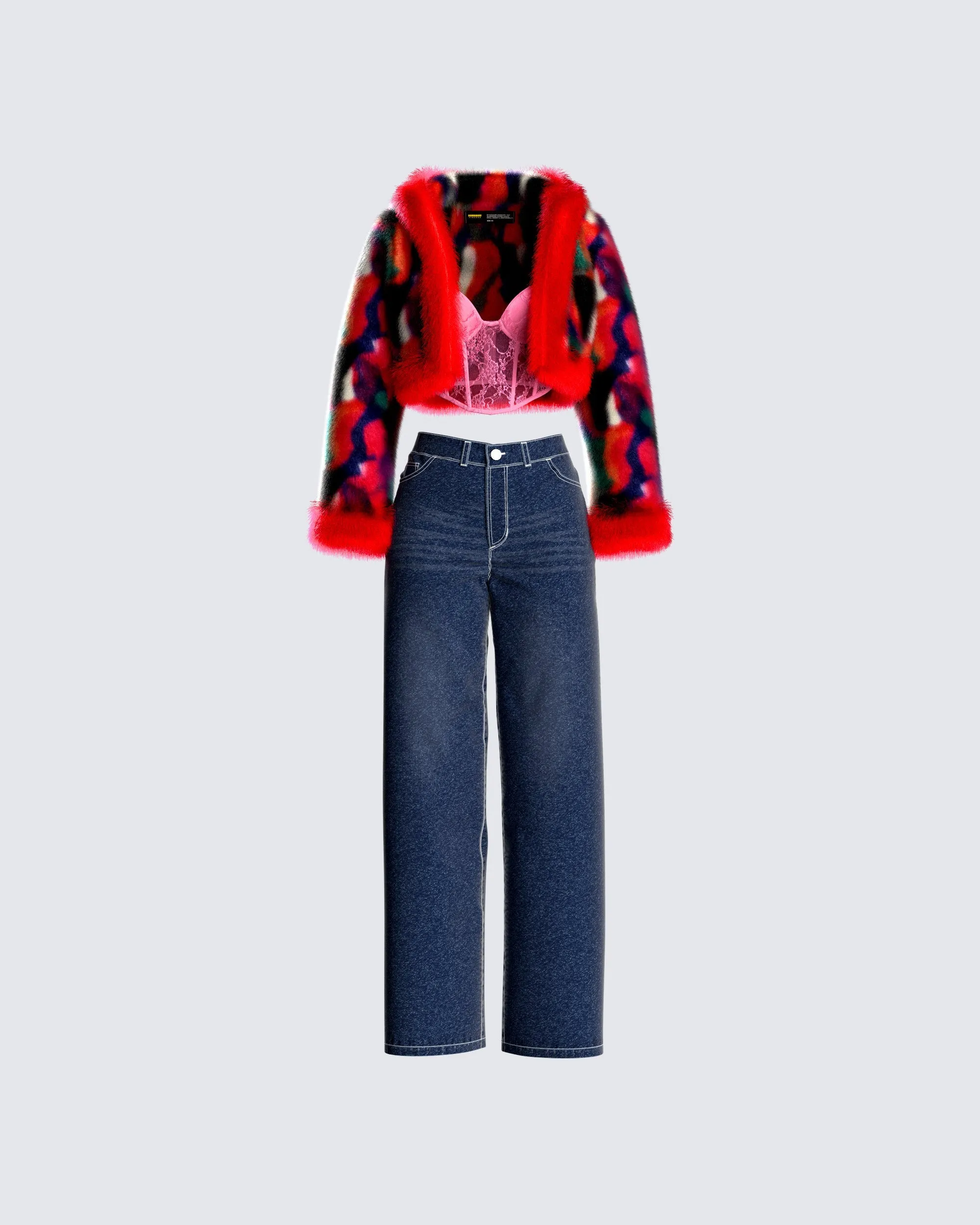 Elias Fur Jacket Barbie Set sold by Finesse