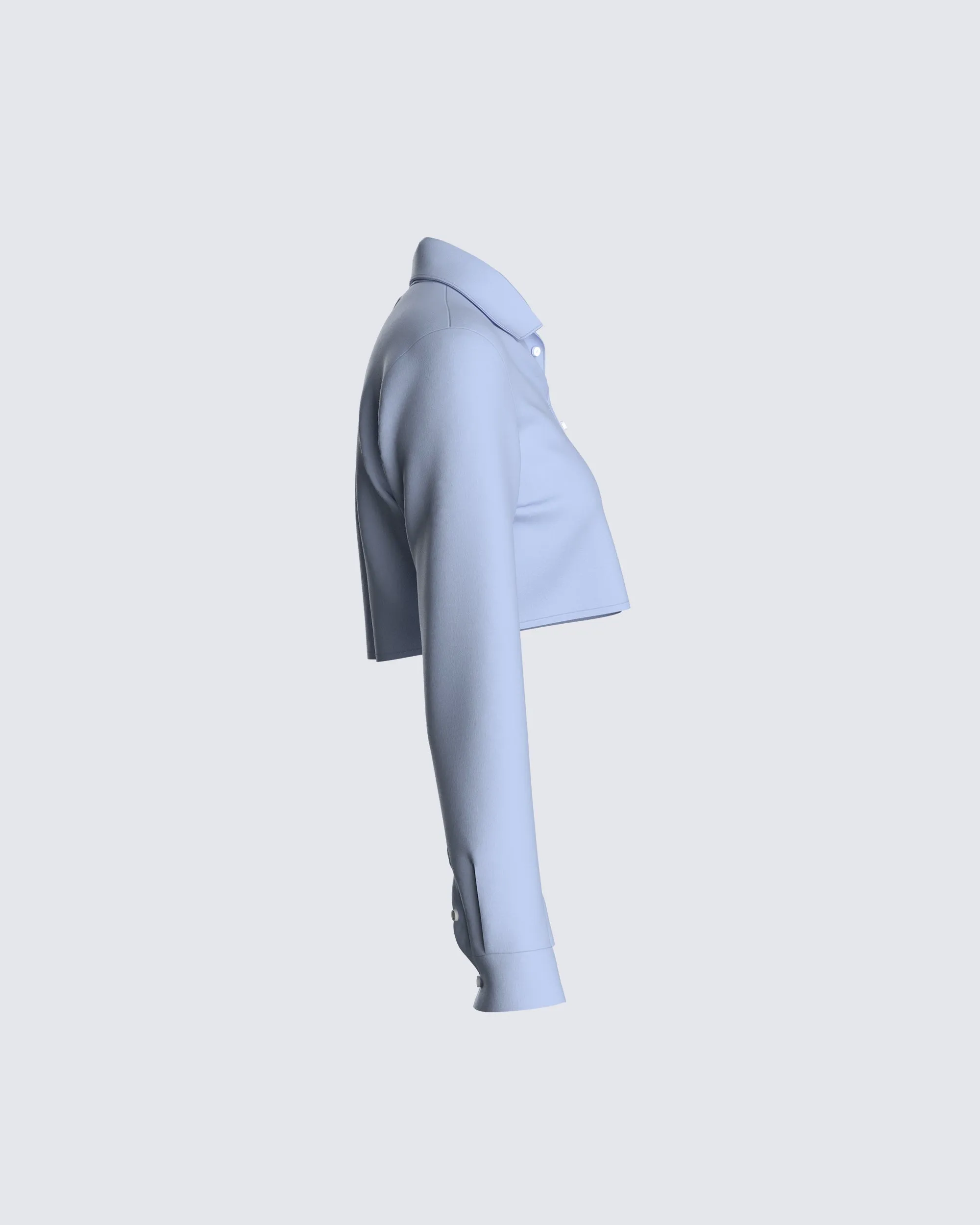 Blake Shirting Logo Cropped Top sold by Finesse product image thumbnail 2