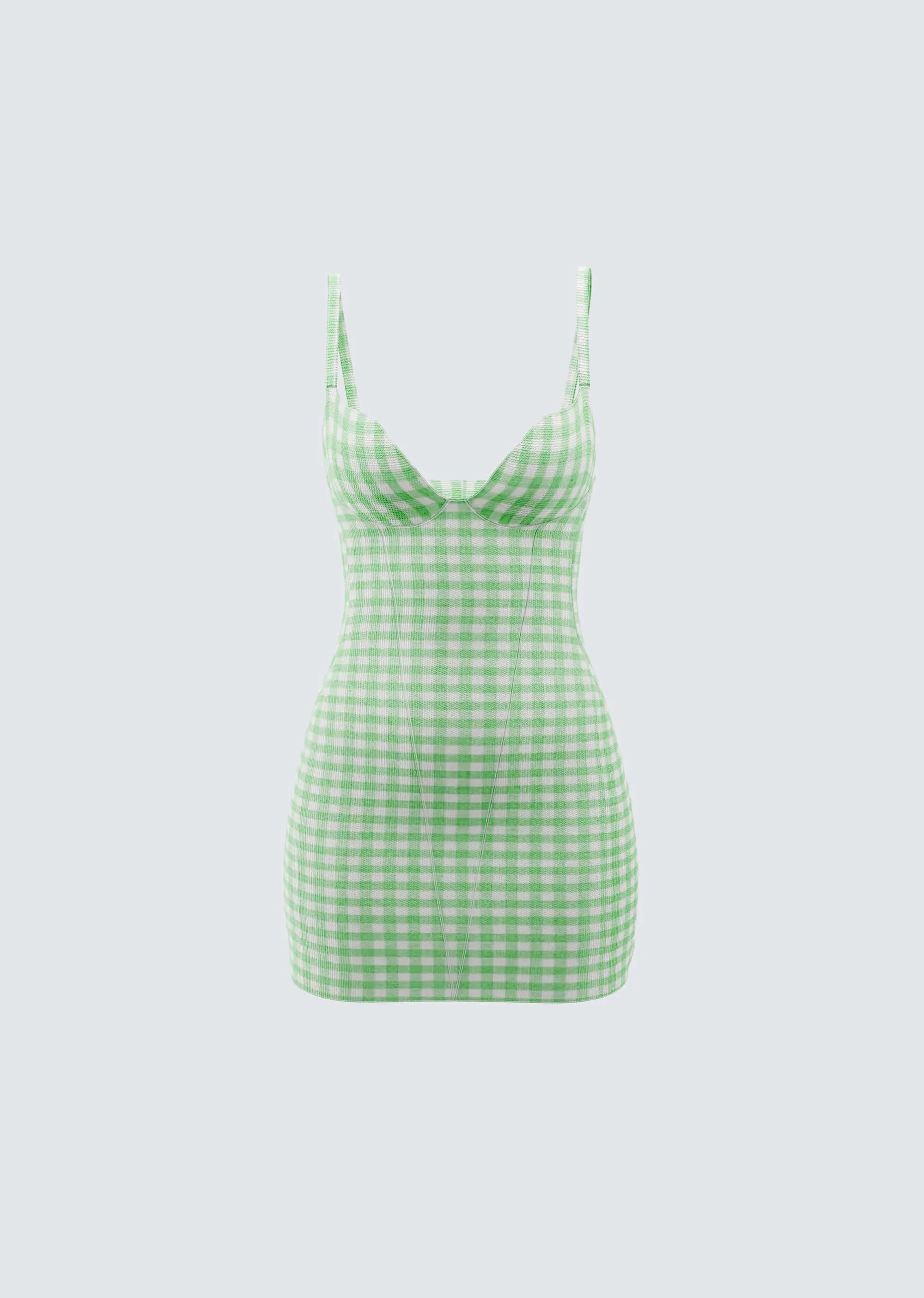 Dori Green Mini Dress sold by Finesse