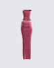 Ayla Pink Velvet Set sold by Finesse