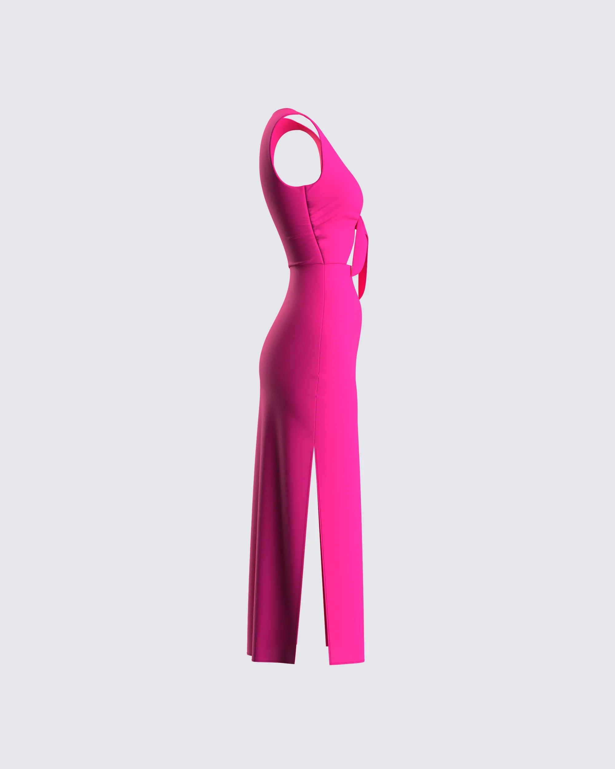 Calliope Hot Pink Midi Dress sold by Finesse product image thumbnail 2