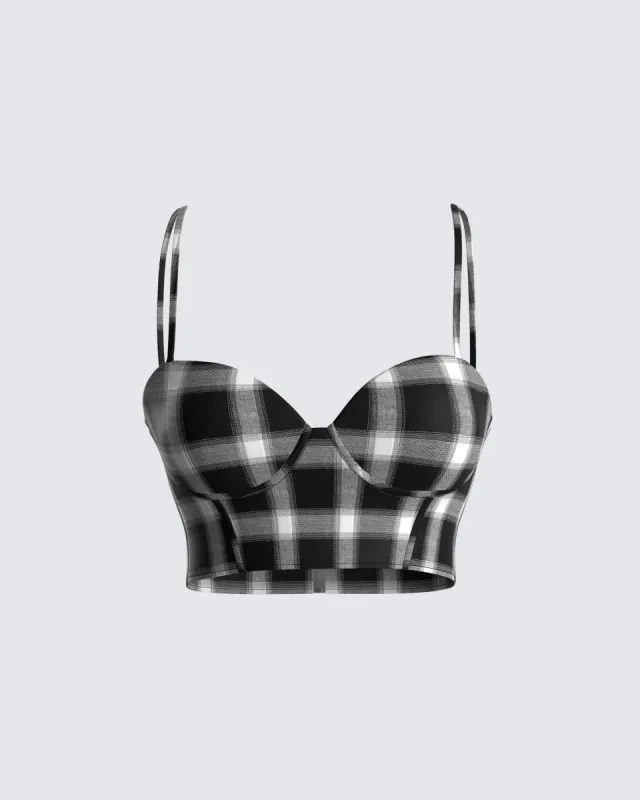 Gianna Bustier Crop Top sold by Finesse