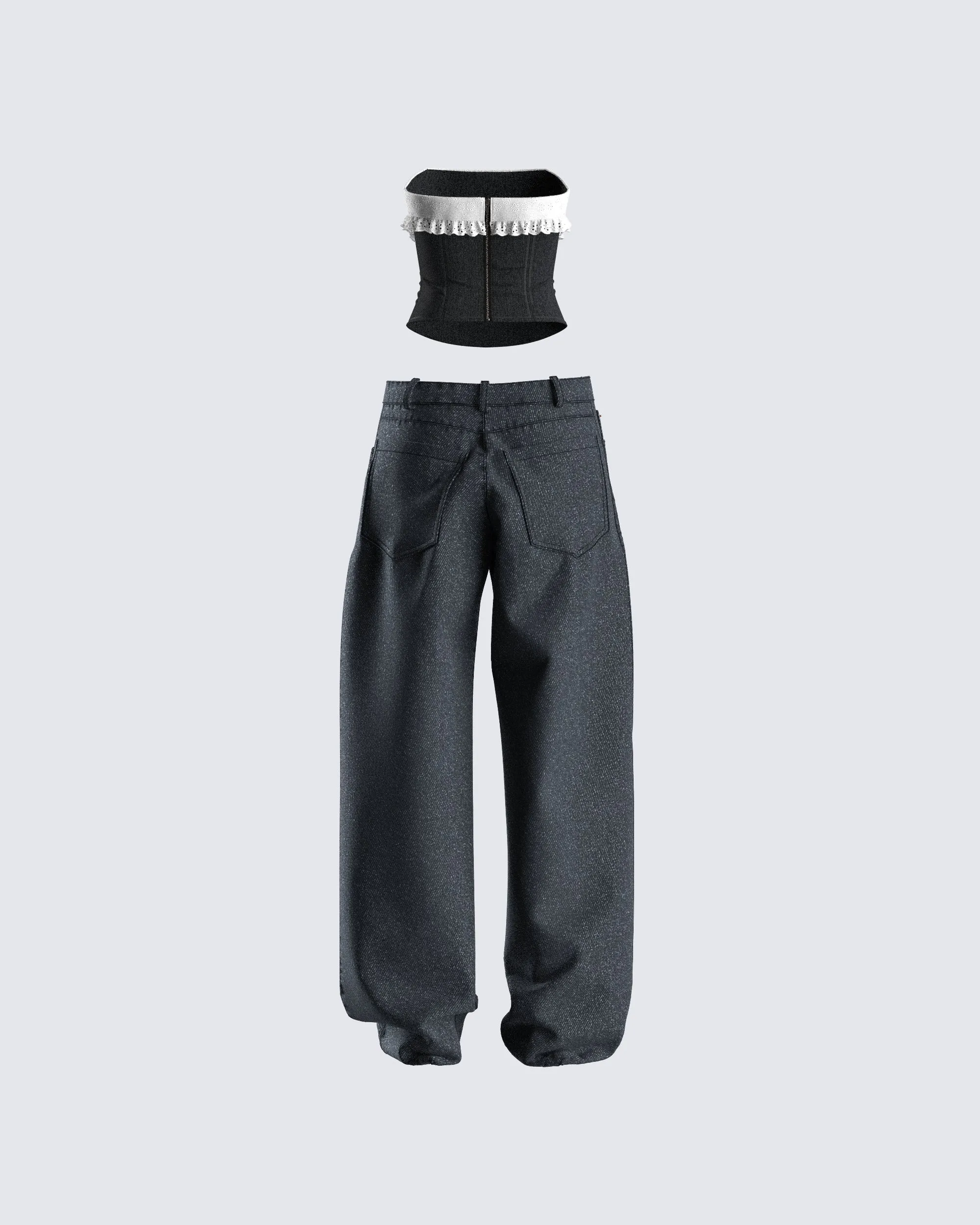 Padma Denim Set sold by Finesse product image thumbnail 3