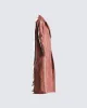 Lu Brown Vegan Leather Coat sold by Finesse