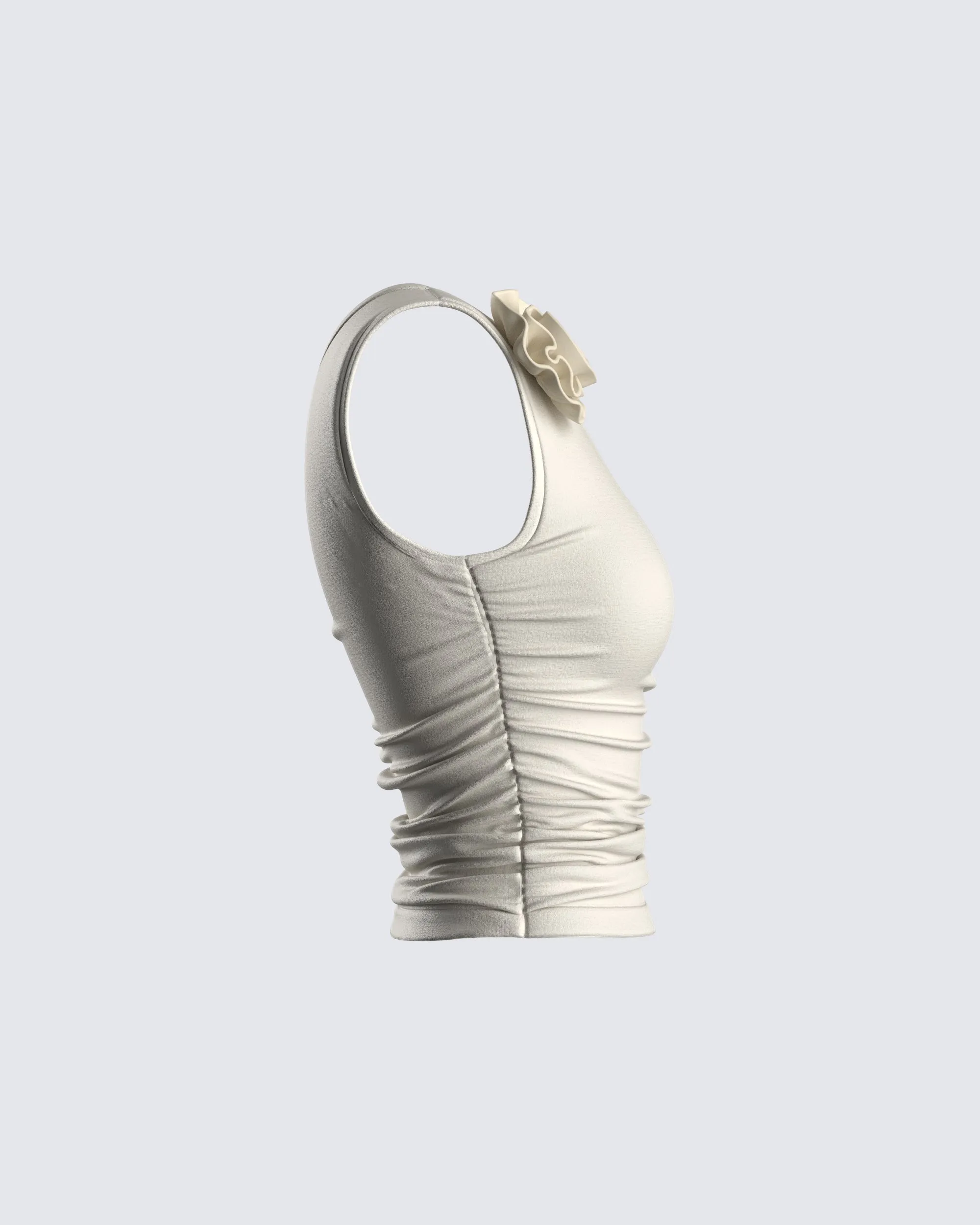 Tawny Ivory One Shoulder Top sold by Finesse product image thumbnail 2