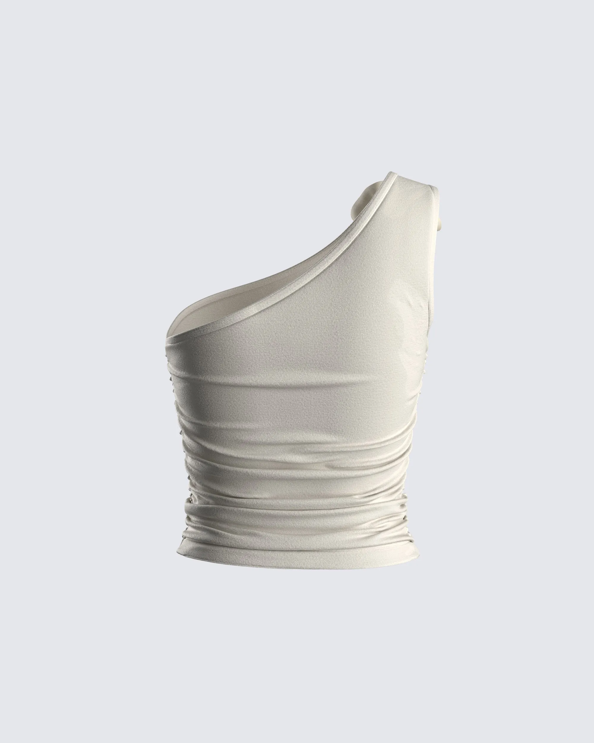 Tawny Ivory One Shoulder Top sold by Finesse product image thumbnail 3