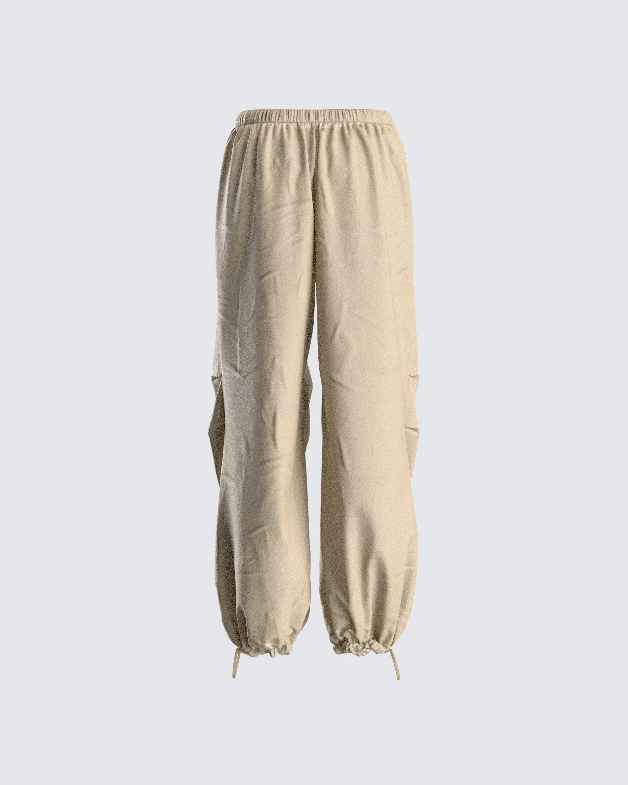 Finley Taupe Parachute Pant sold by Finesse product image thumbnail 3