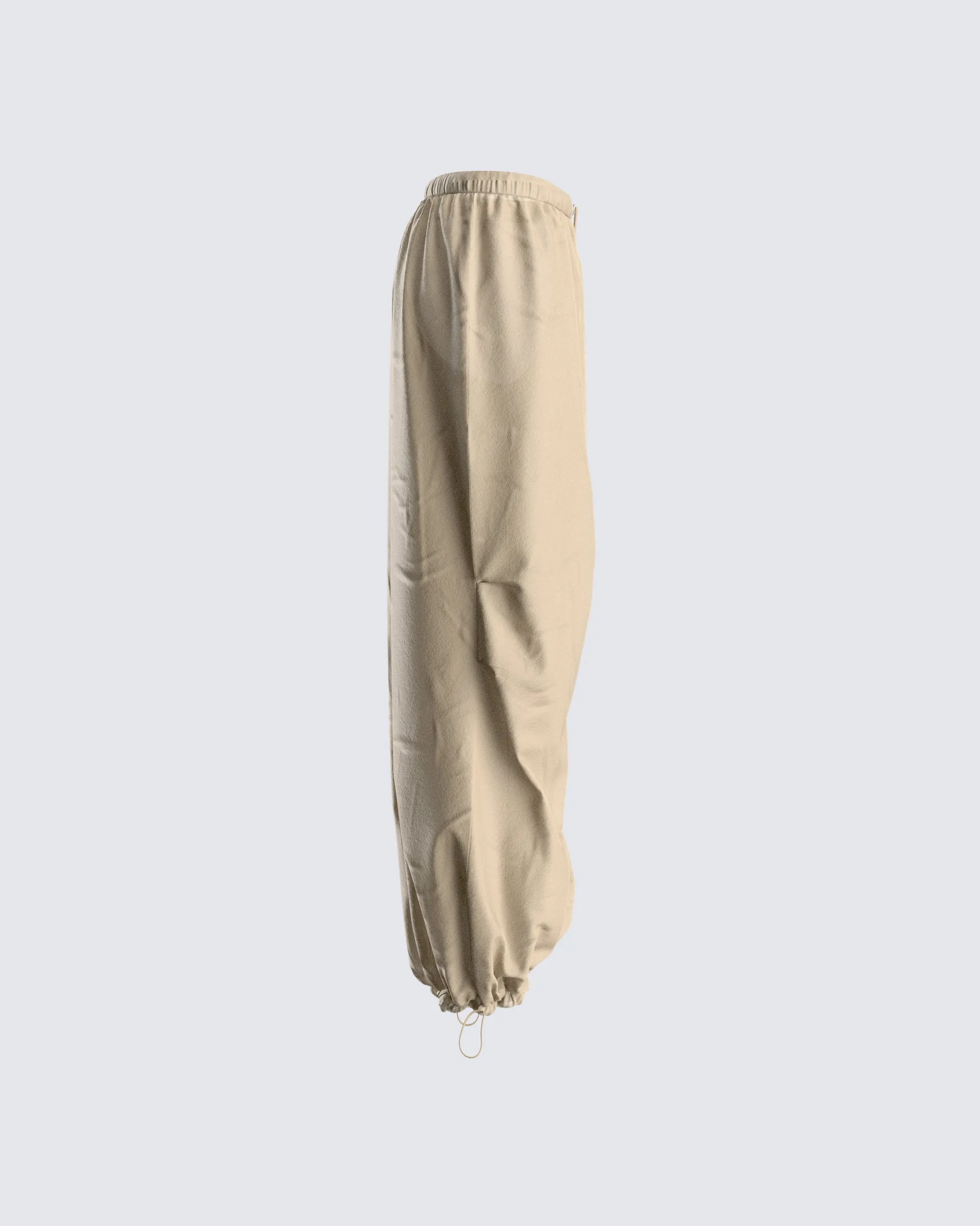 Finley Taupe Parachute Pant sold by Finesse product image thumbnail 2
