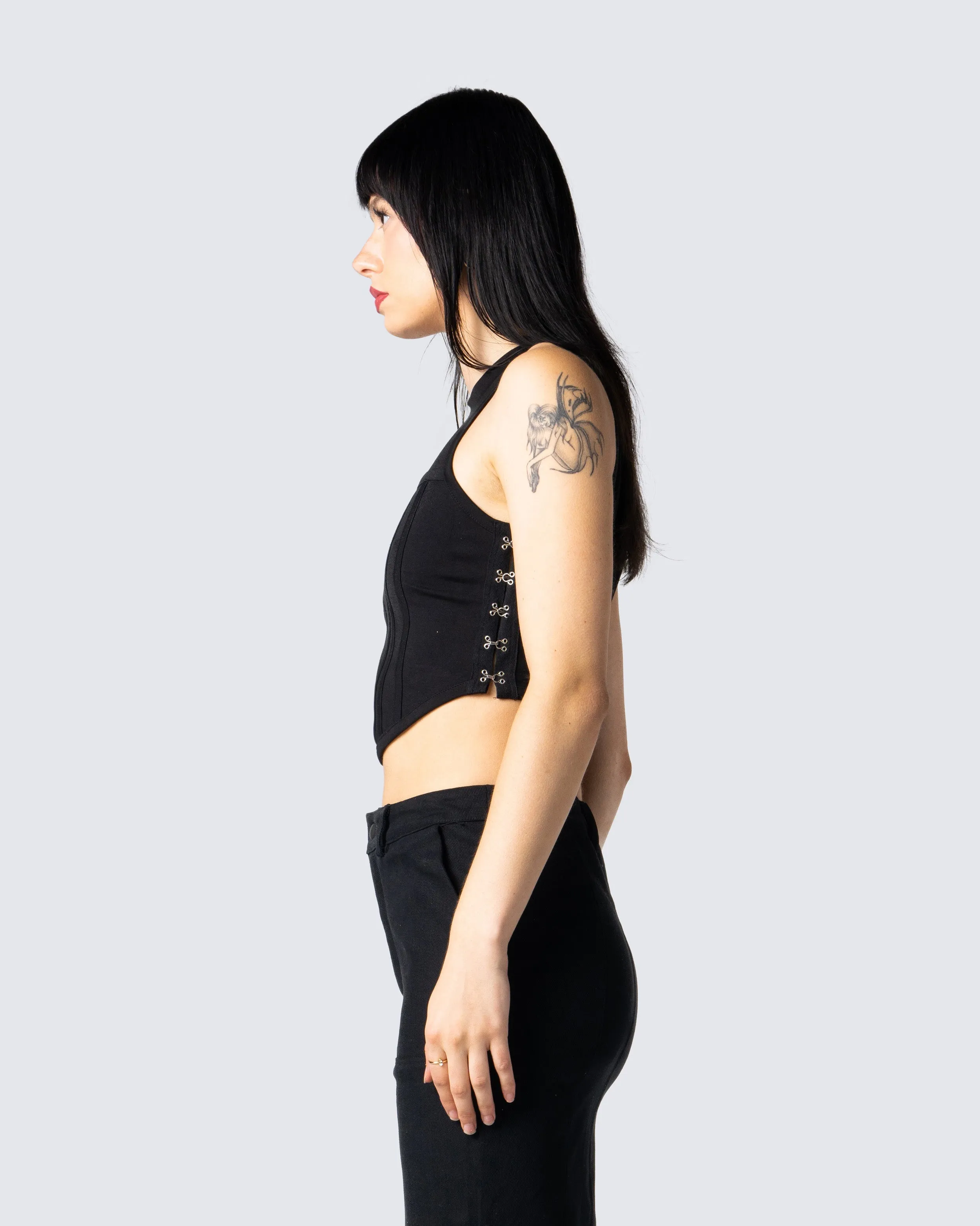 Eli Black Corset Top sold by Finesse product image thumbnail 5