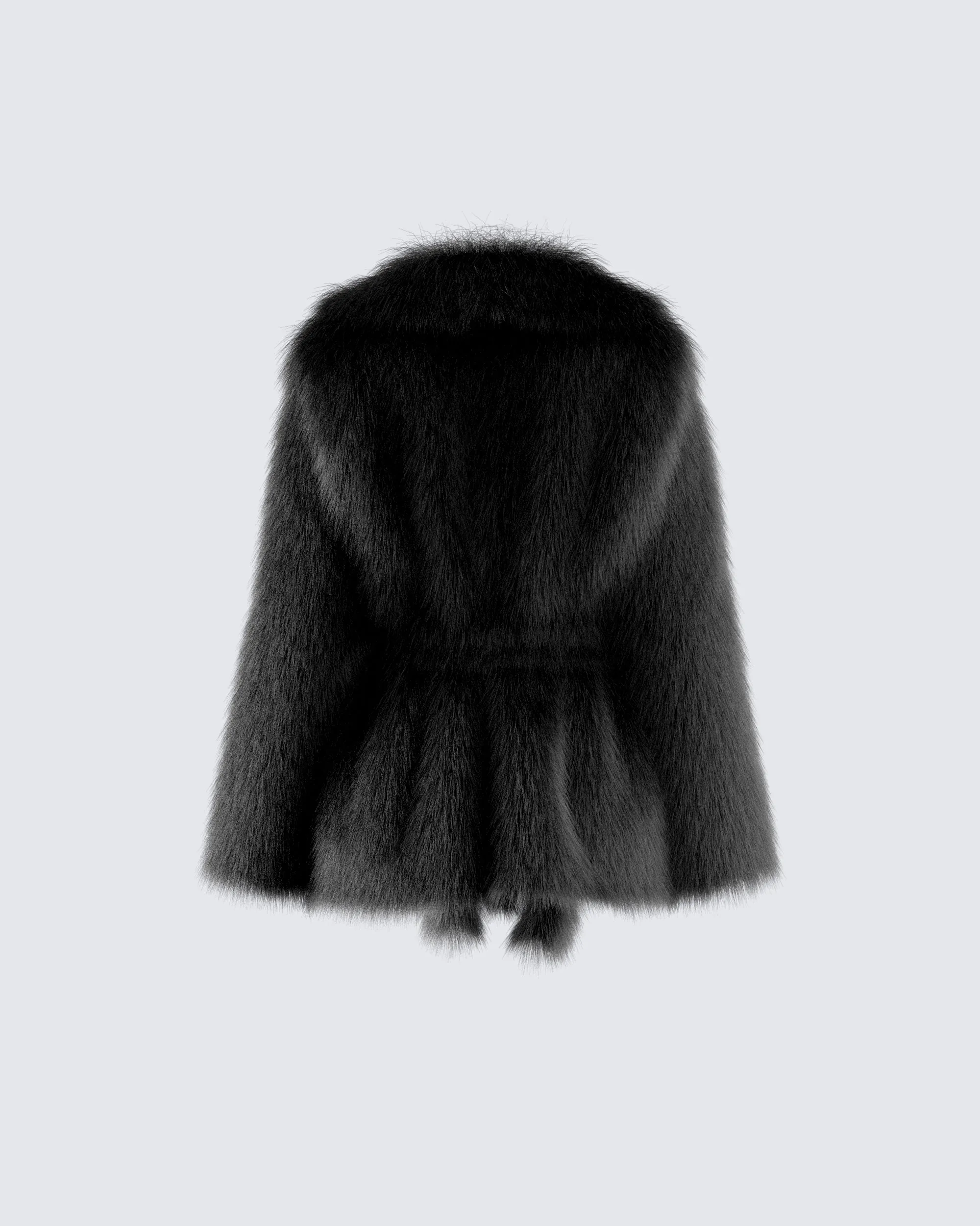 Victoria Black Fur Coat sold by Finesse product image thumbnail 3