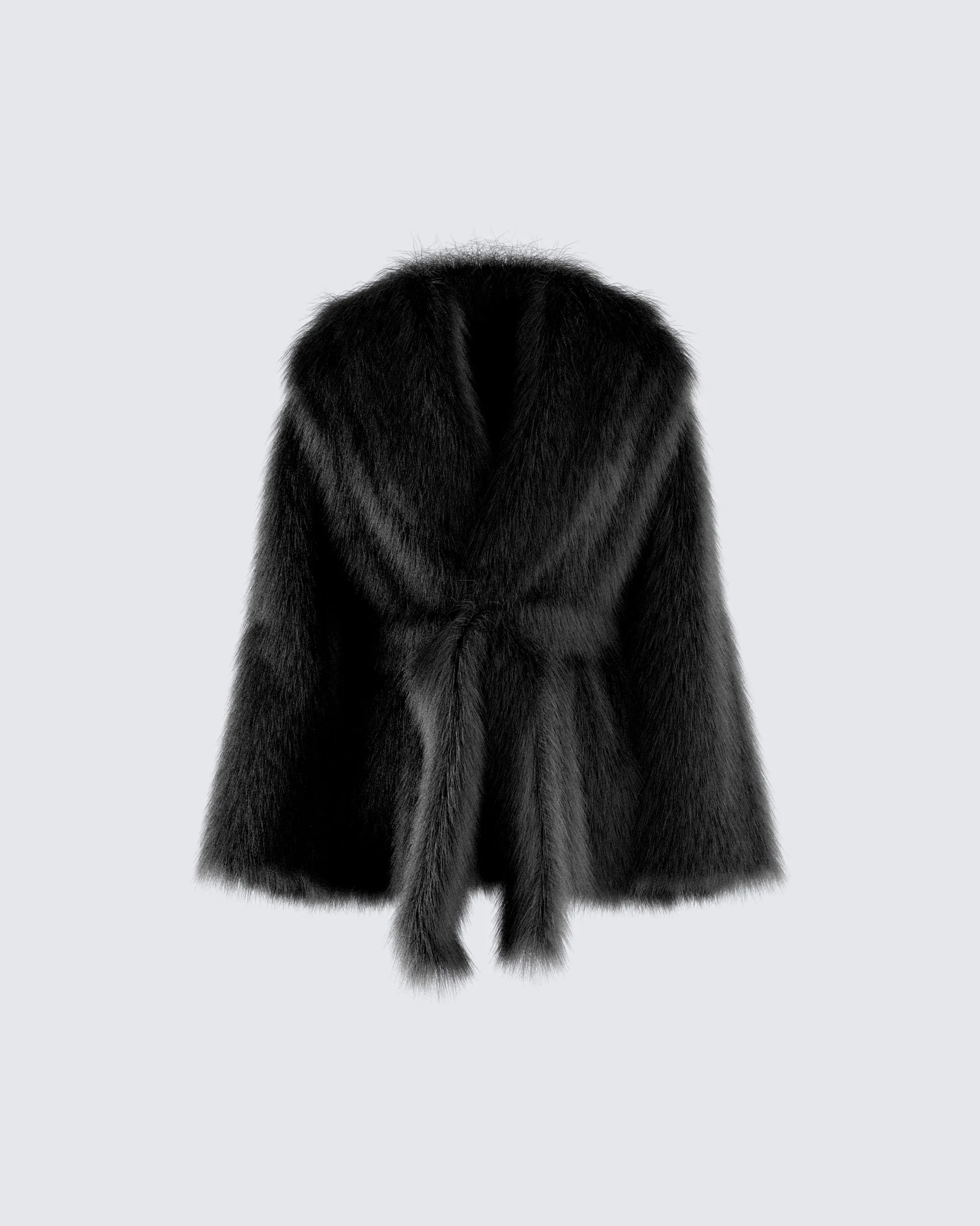 Victoria Black Fur Coat sold by Finesse