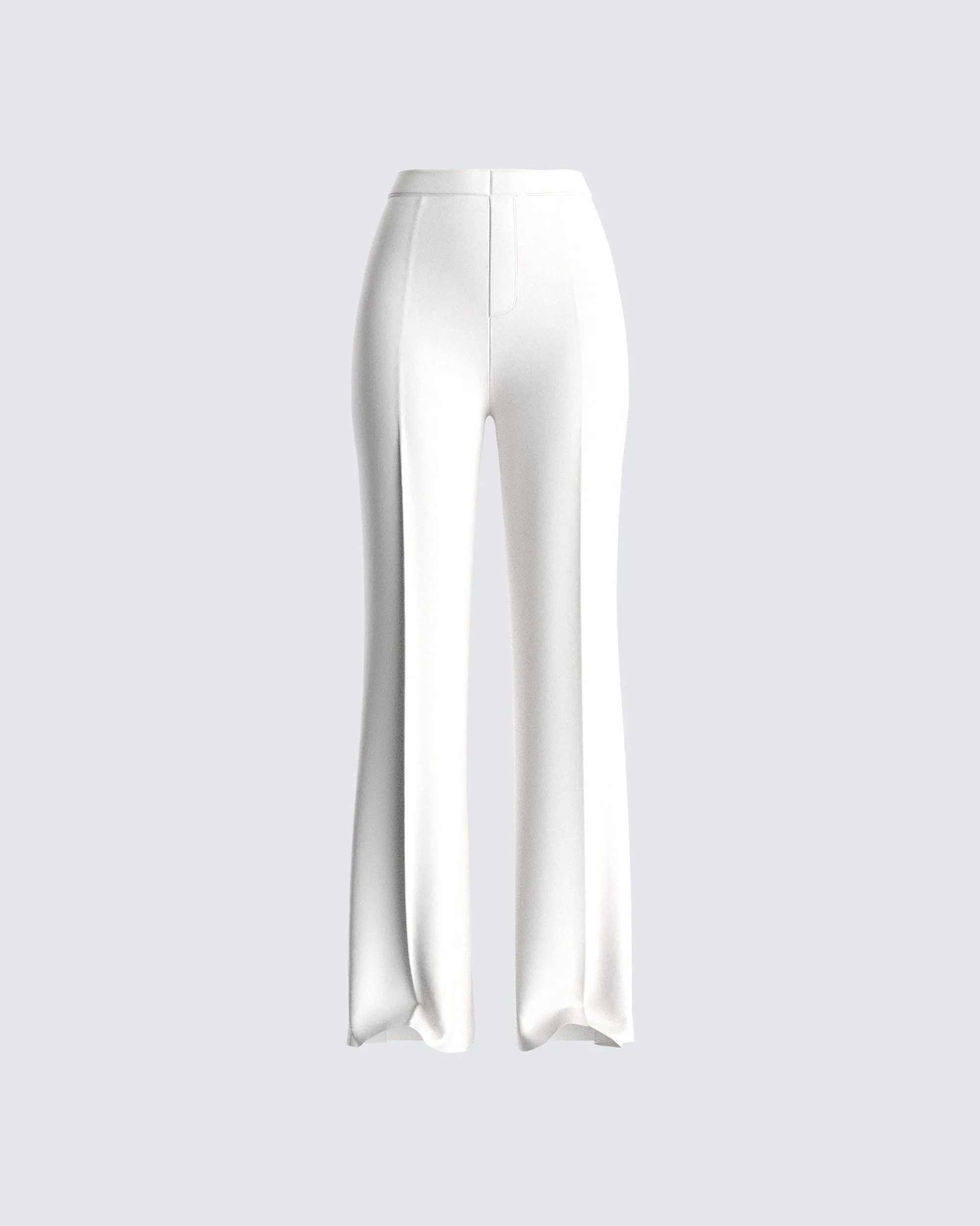 Harriet White Wide Leg Pant sold by Finesse