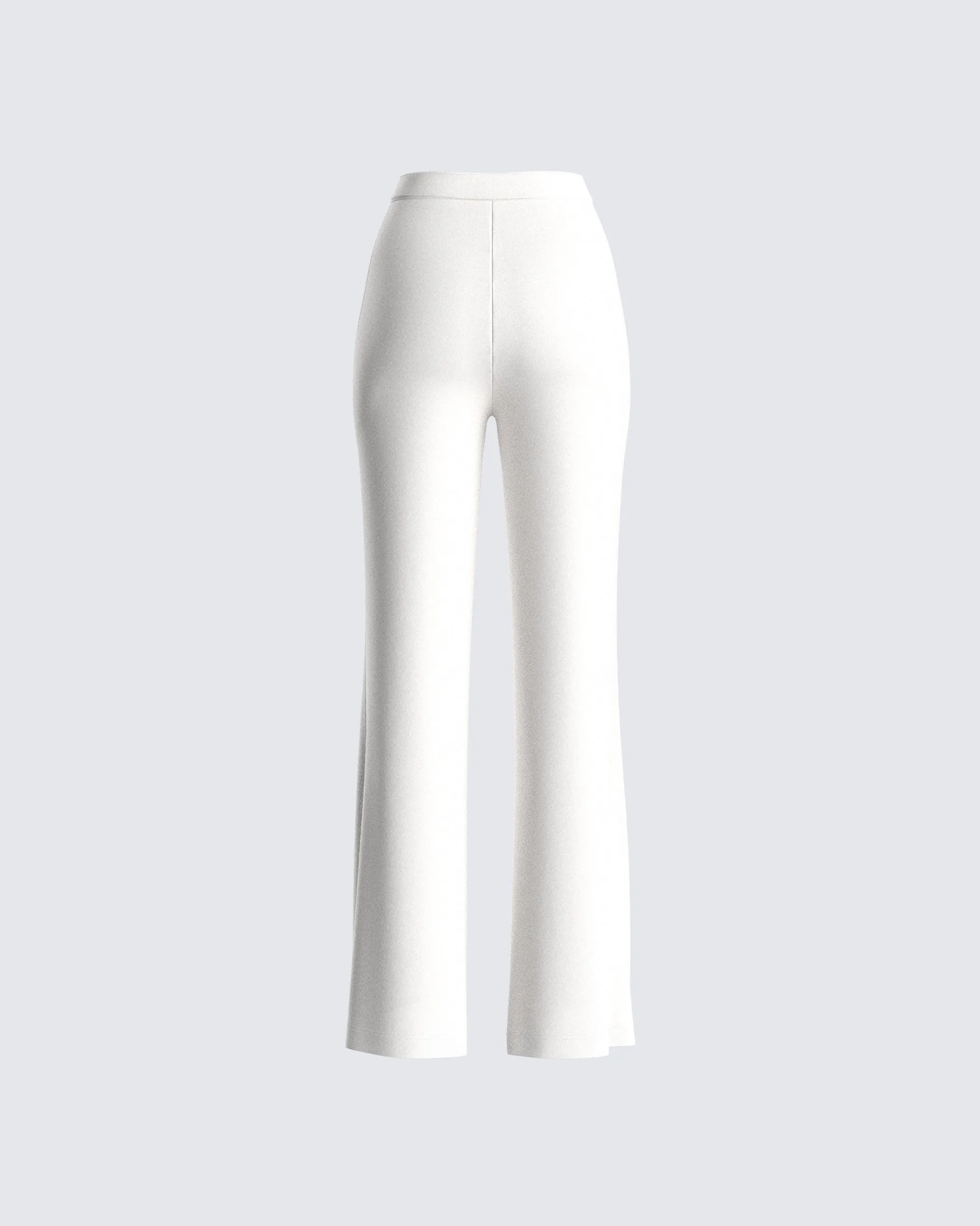 Harriet White Wide Leg Pant sold by Finesse product image thumbnail 3