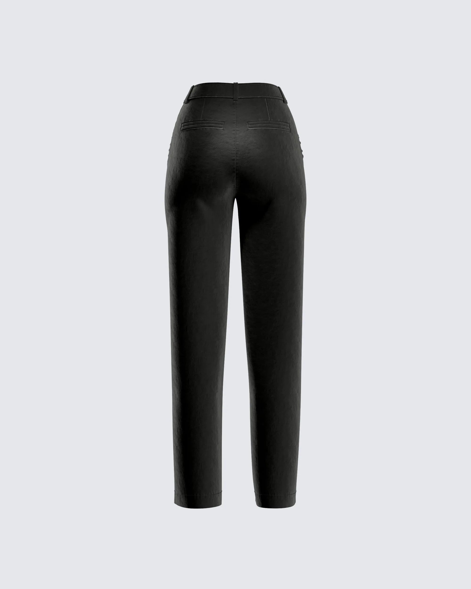 Bess Black Velvet Pants sold by Finesse product image thumbnail 3