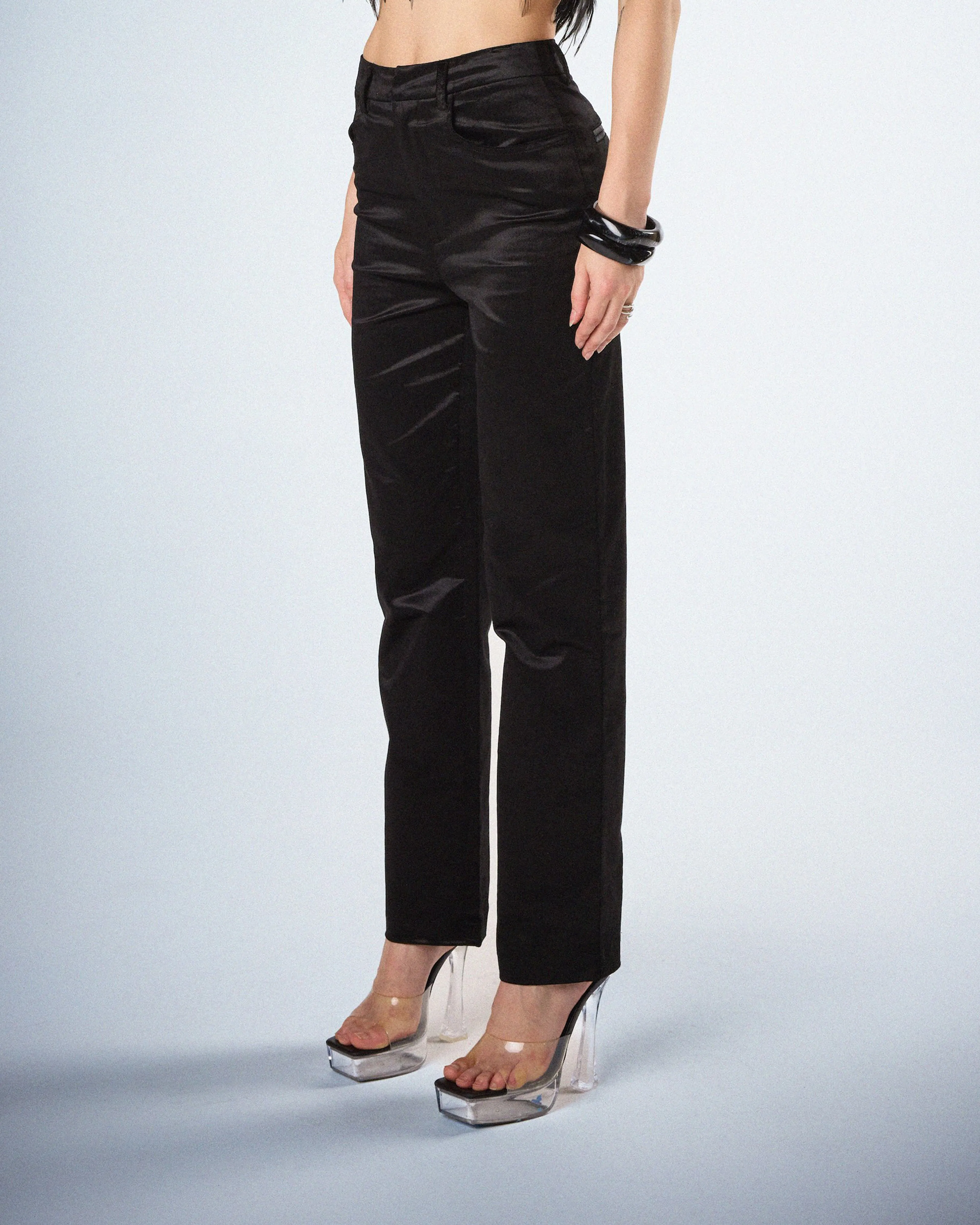 Bess Black Velvet Pants sold by Finesse product image thumbnail 5