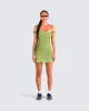 Everly Green Plaid Mini Dress sold by Finesse
