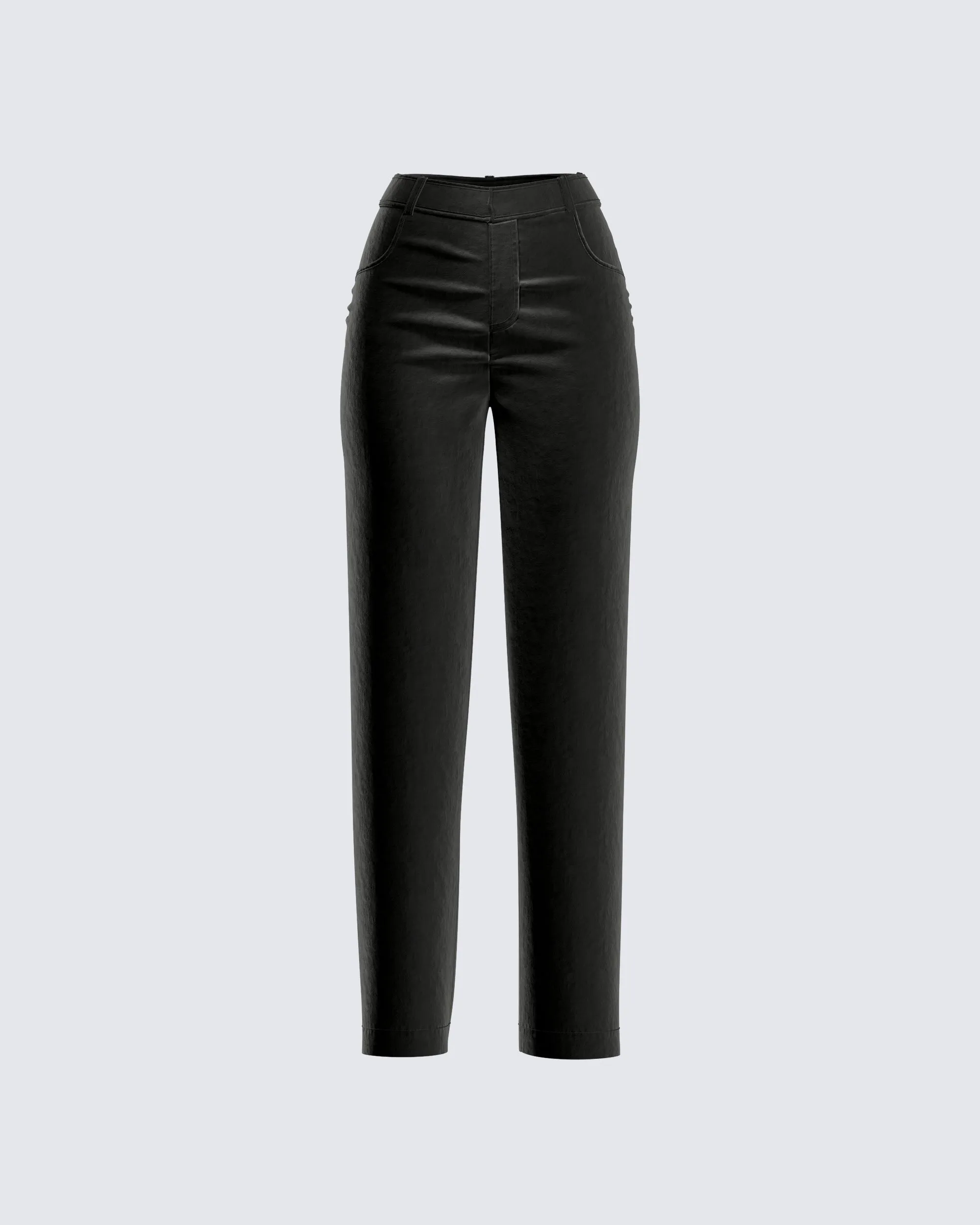 Bess Black Velvet Pants sold by Finesse