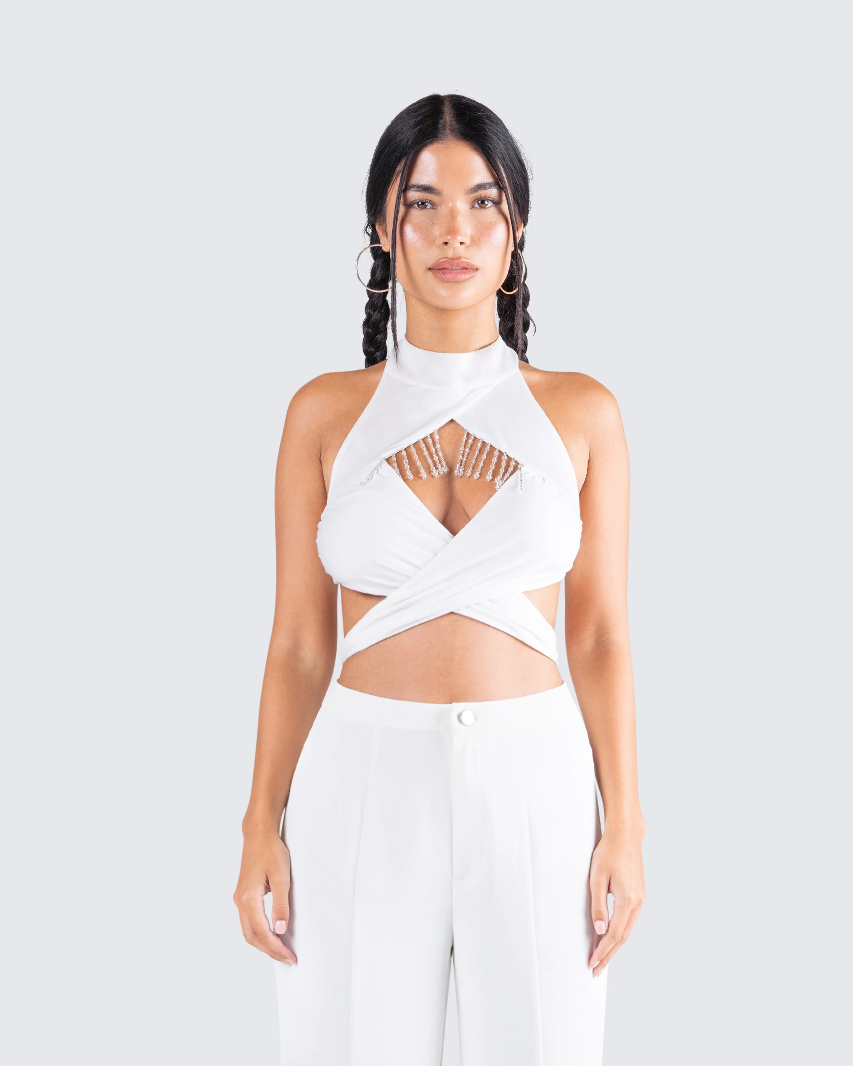 Jordan Criss Cross Top sold by Finesse product image thumbnail 4
