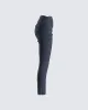 Charlize Navy Maxi Skirt sold by Finesse