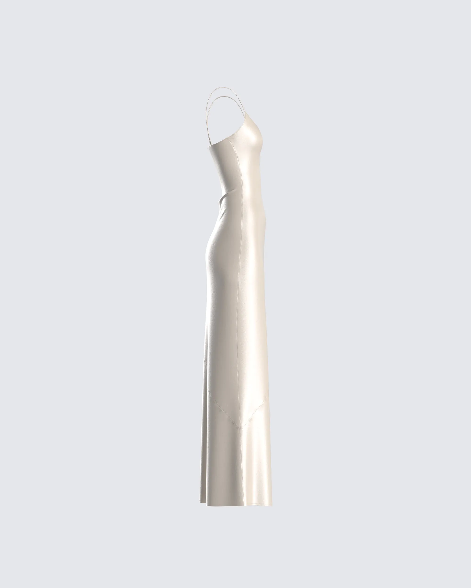 Venus Ivory Satin Dress sold by Finesse product image thumbnail 2