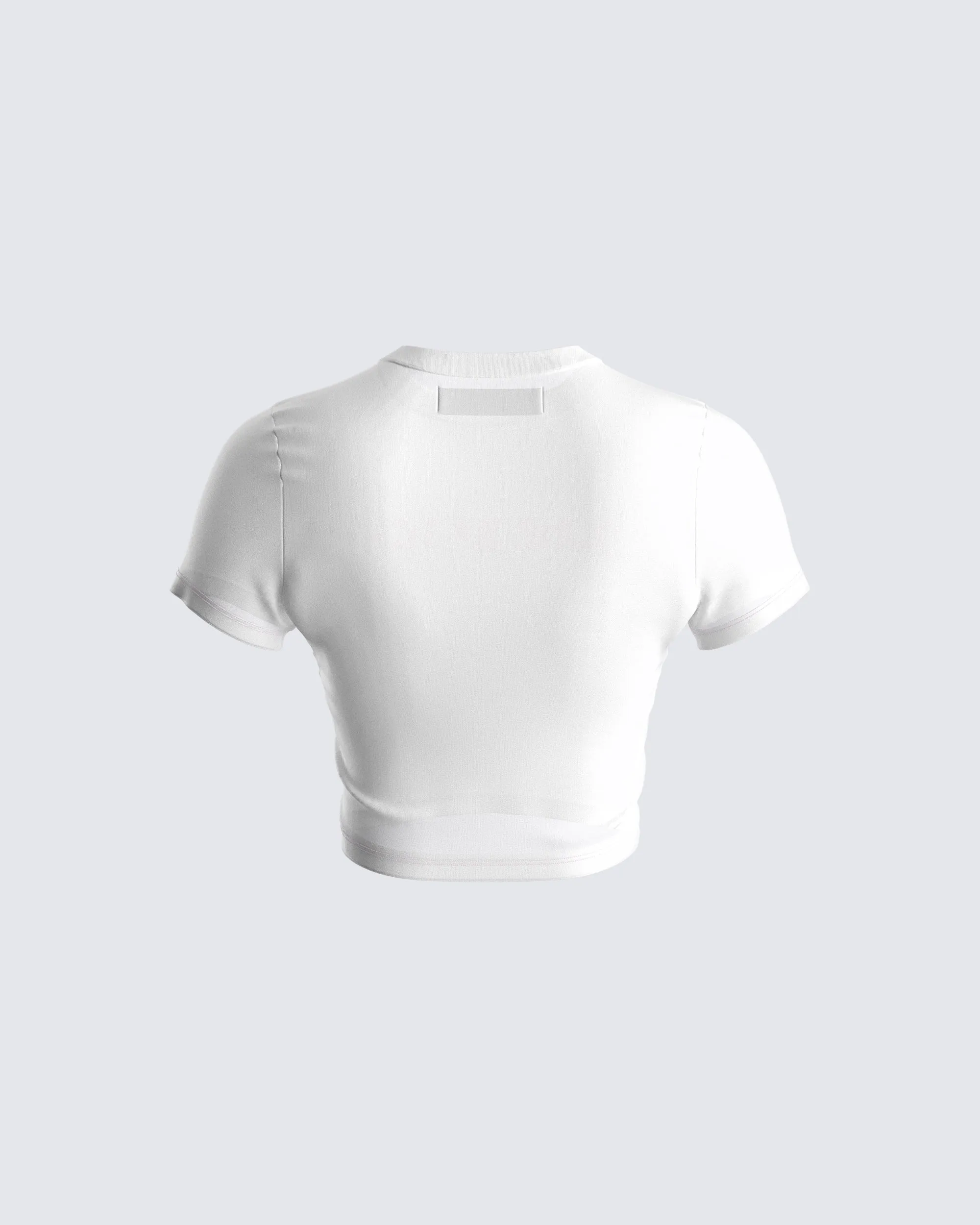 Imogene White Jersey Graphic Top sold by Finesse product image thumbnail 3
