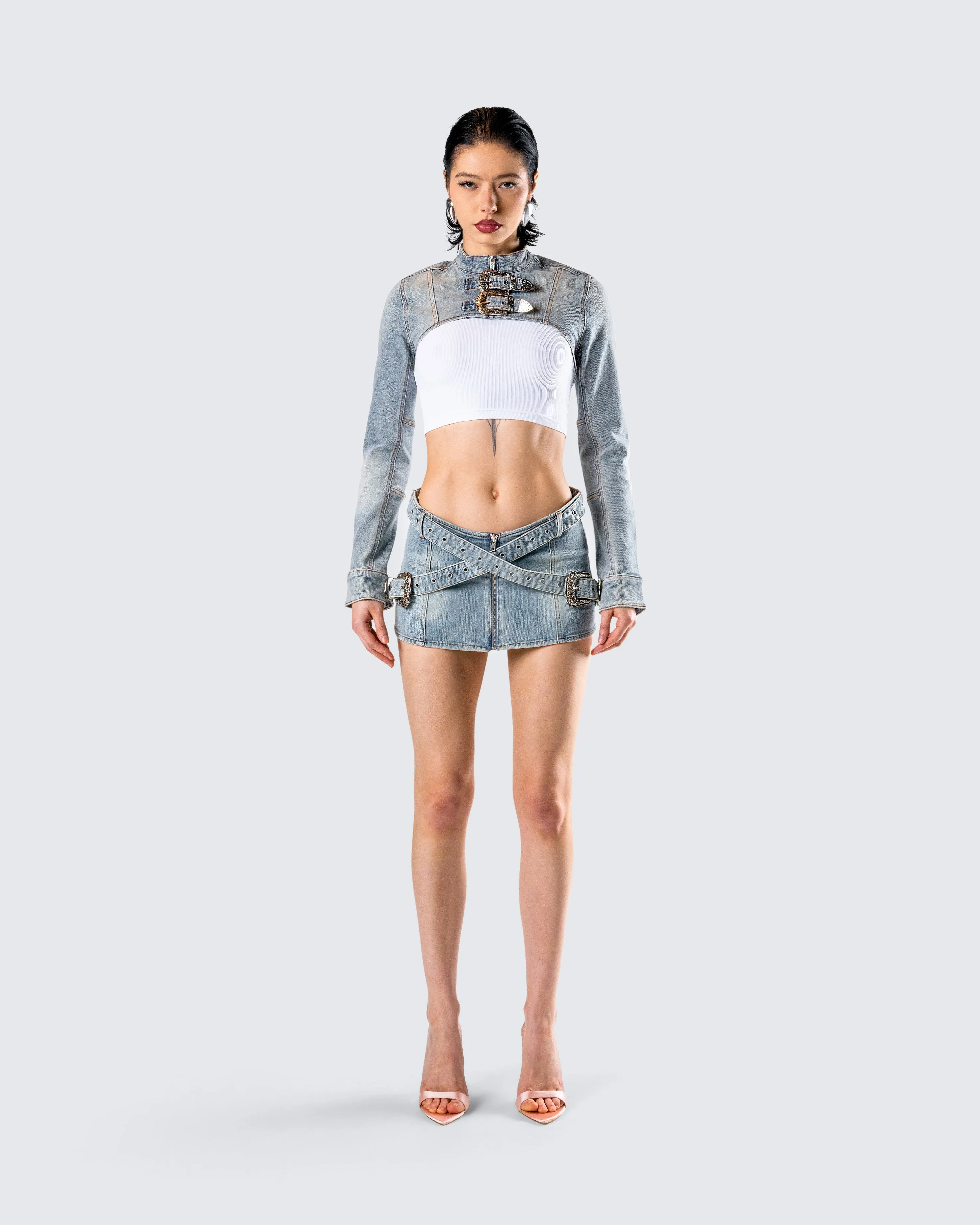 Eirene Denim Set sold by Finesse product image thumbnail 4