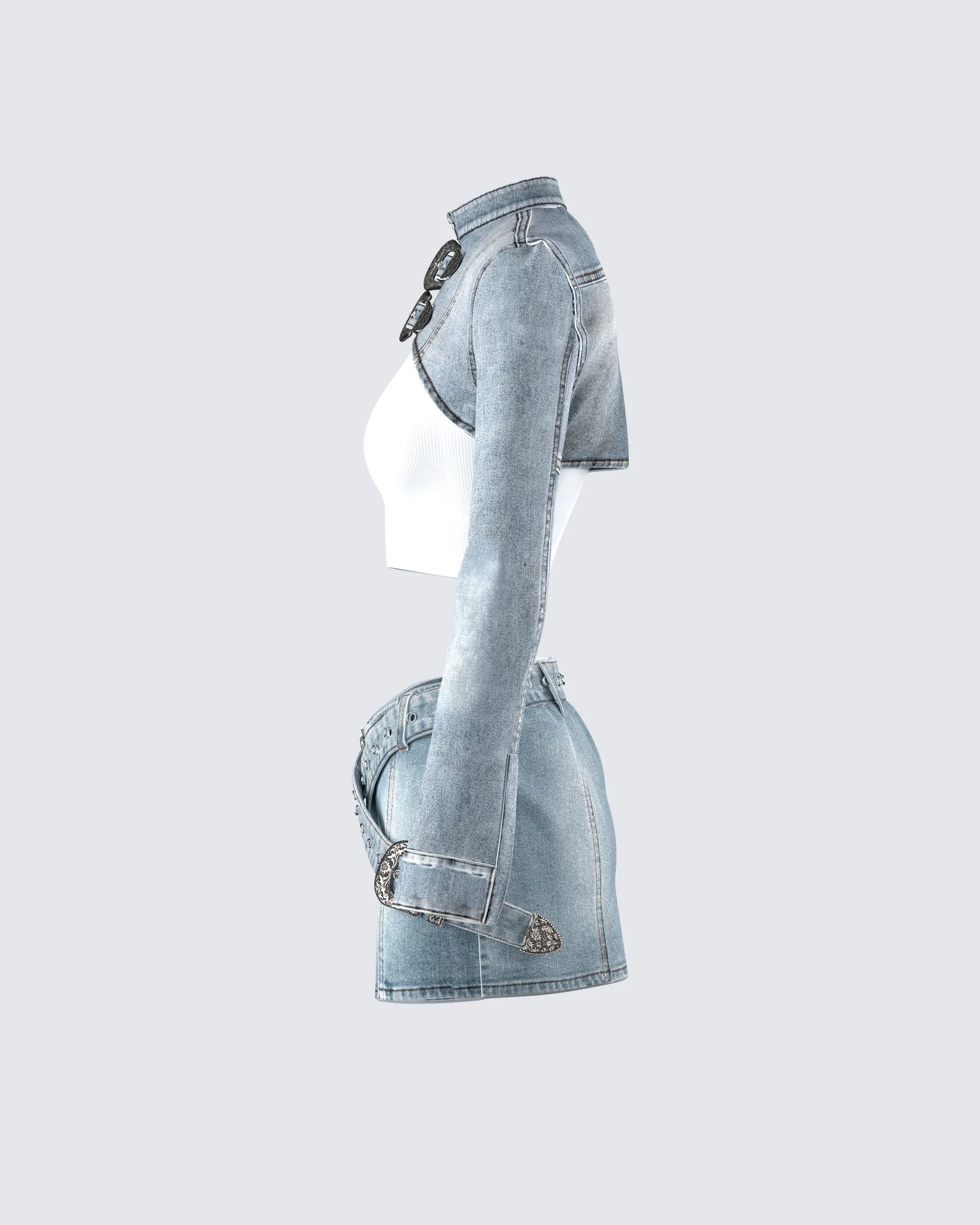Eirene Denim Set sold by Finesse product image thumbnail 2