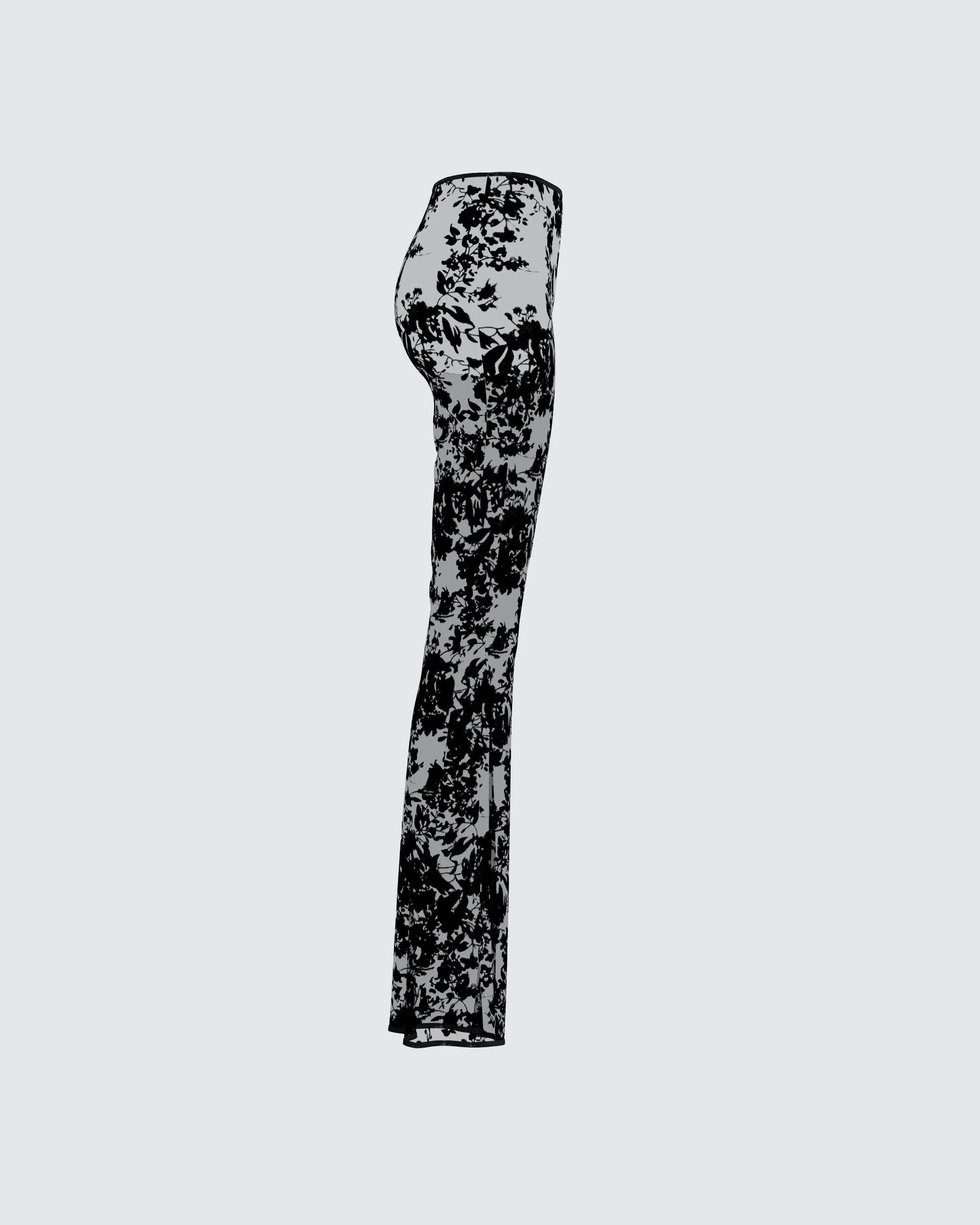 Jonas Black Sheer Flocked Pant sold by Finesse product image thumbnail 2