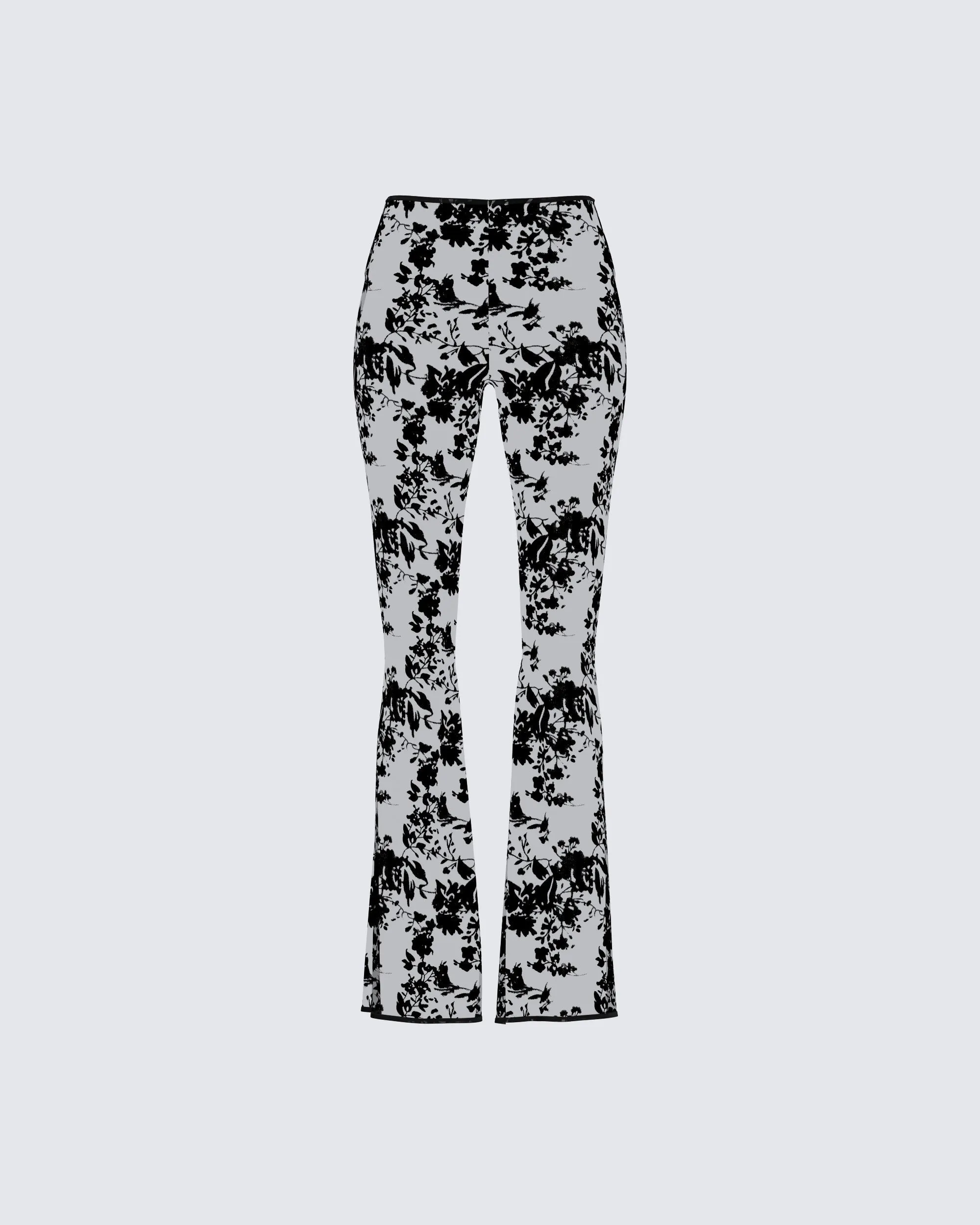 Jonas Black Sheer Flocked Pant sold by Finesse
