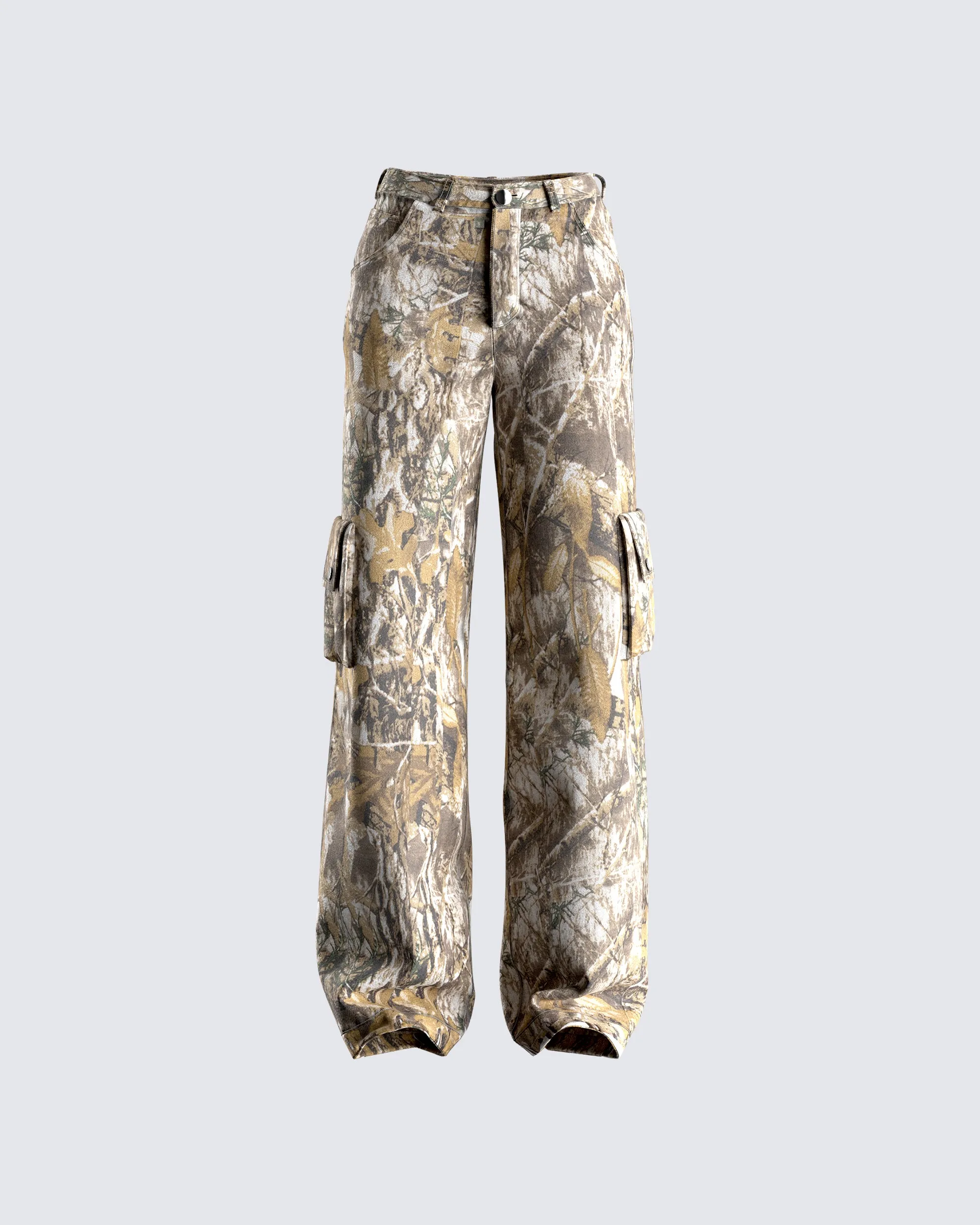 Ema Camo Twill Pocket Pant sold by Finesse